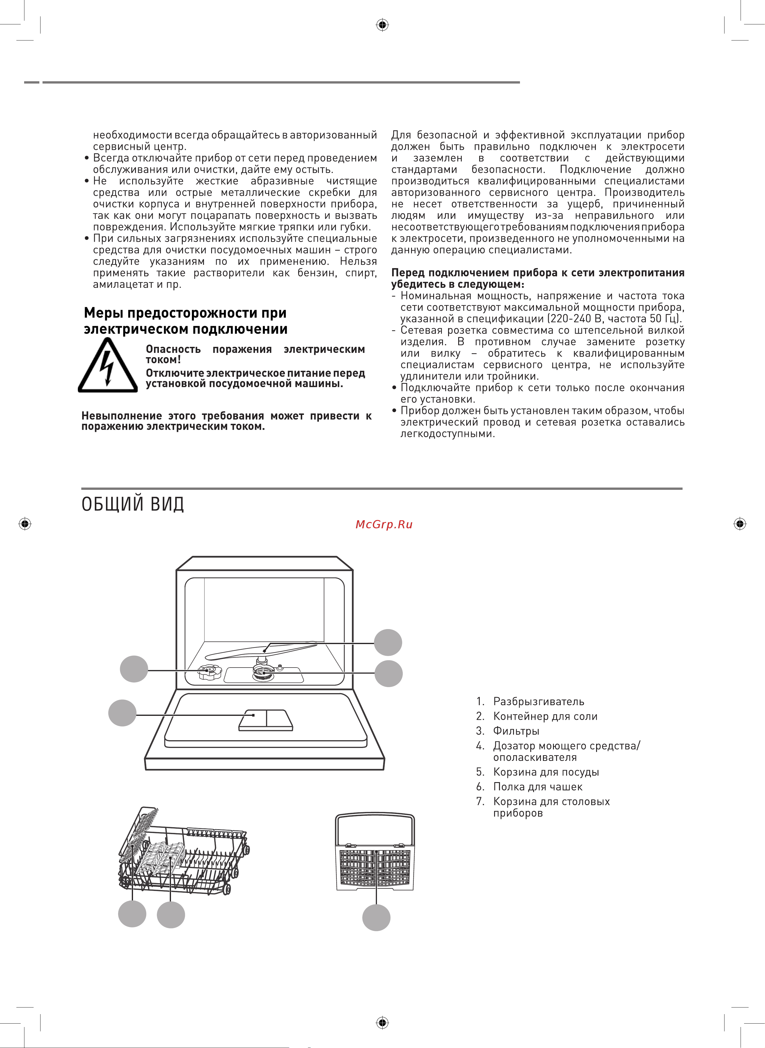 ZUGEL ZDF550W Руководство по эксплуатации онлайн [4/18] 796260