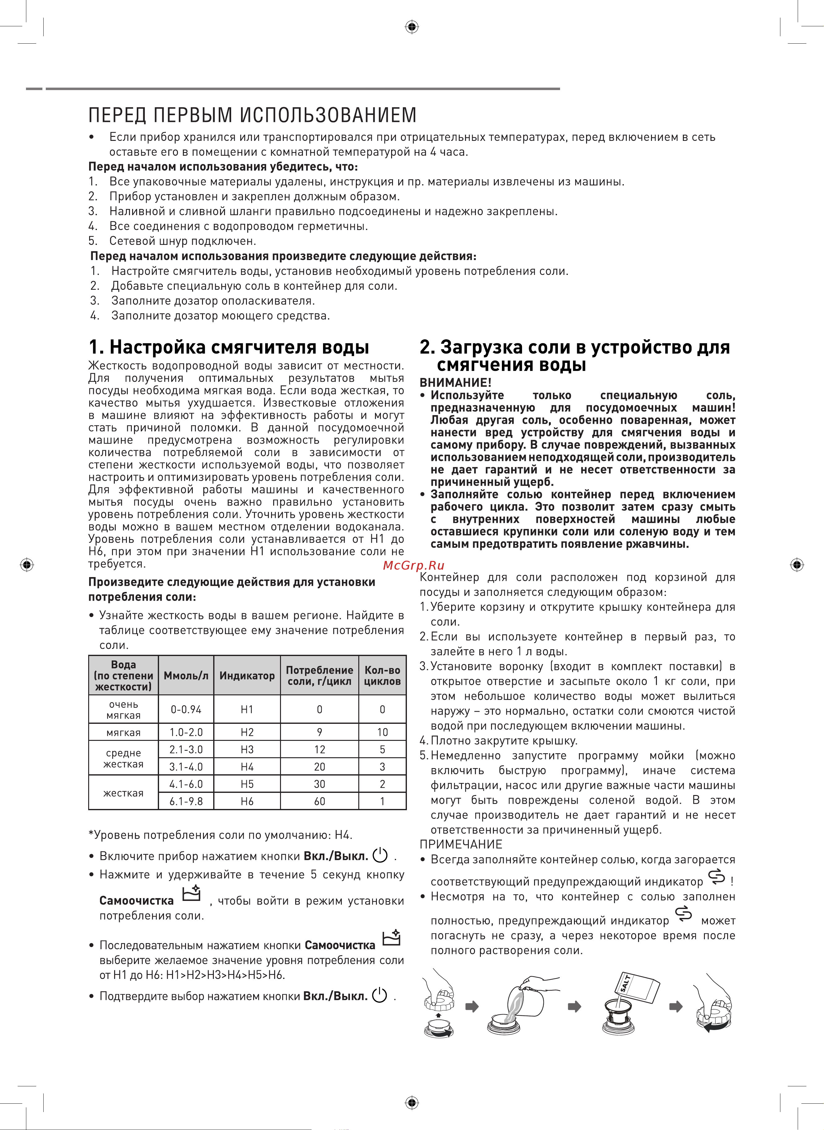 ZUGEL ZDF551W Руководство по эксплуатации онлайн [6/18] 796261