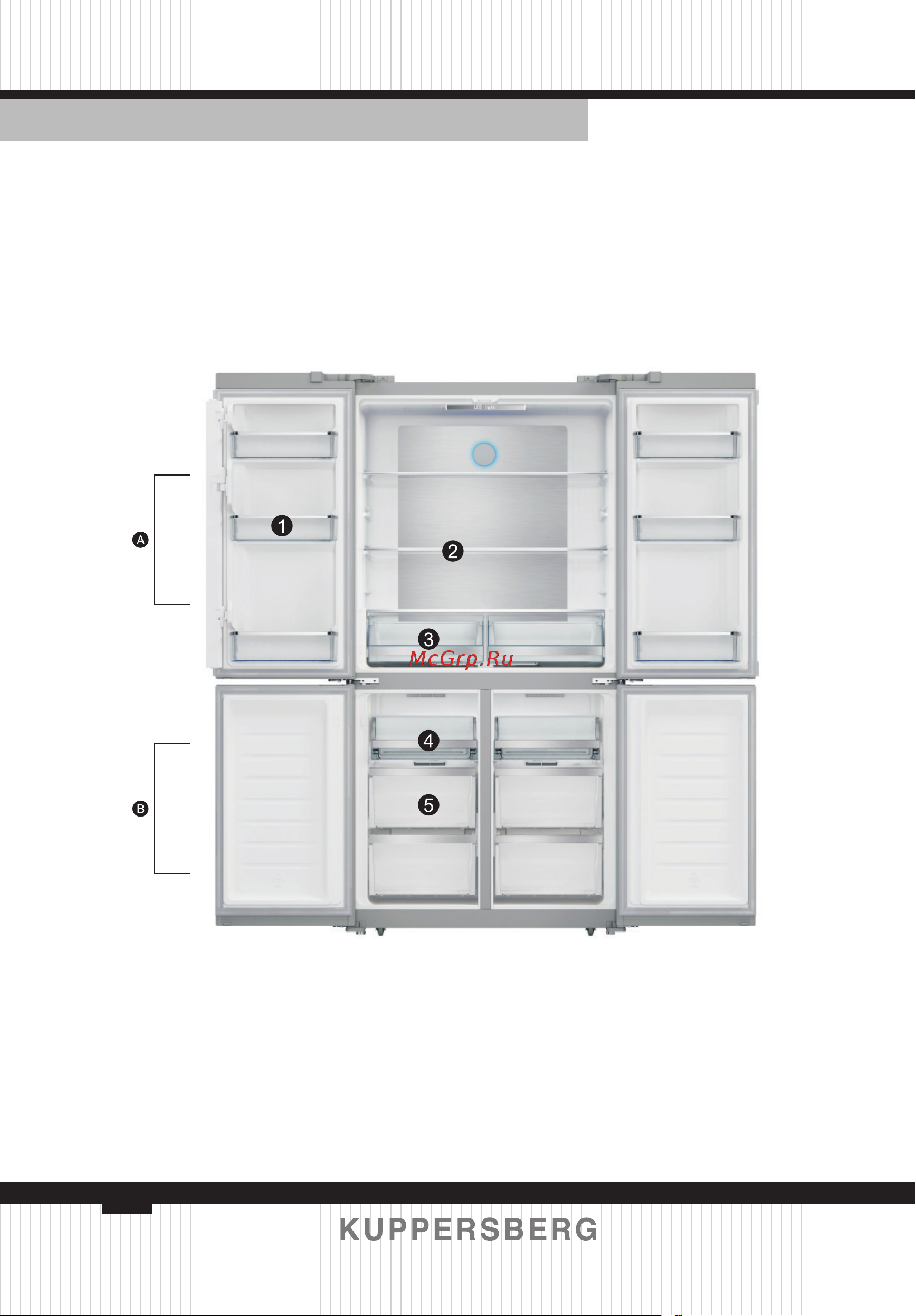 Kuppersberg NFFD 183 WG белый [34/0] Product components