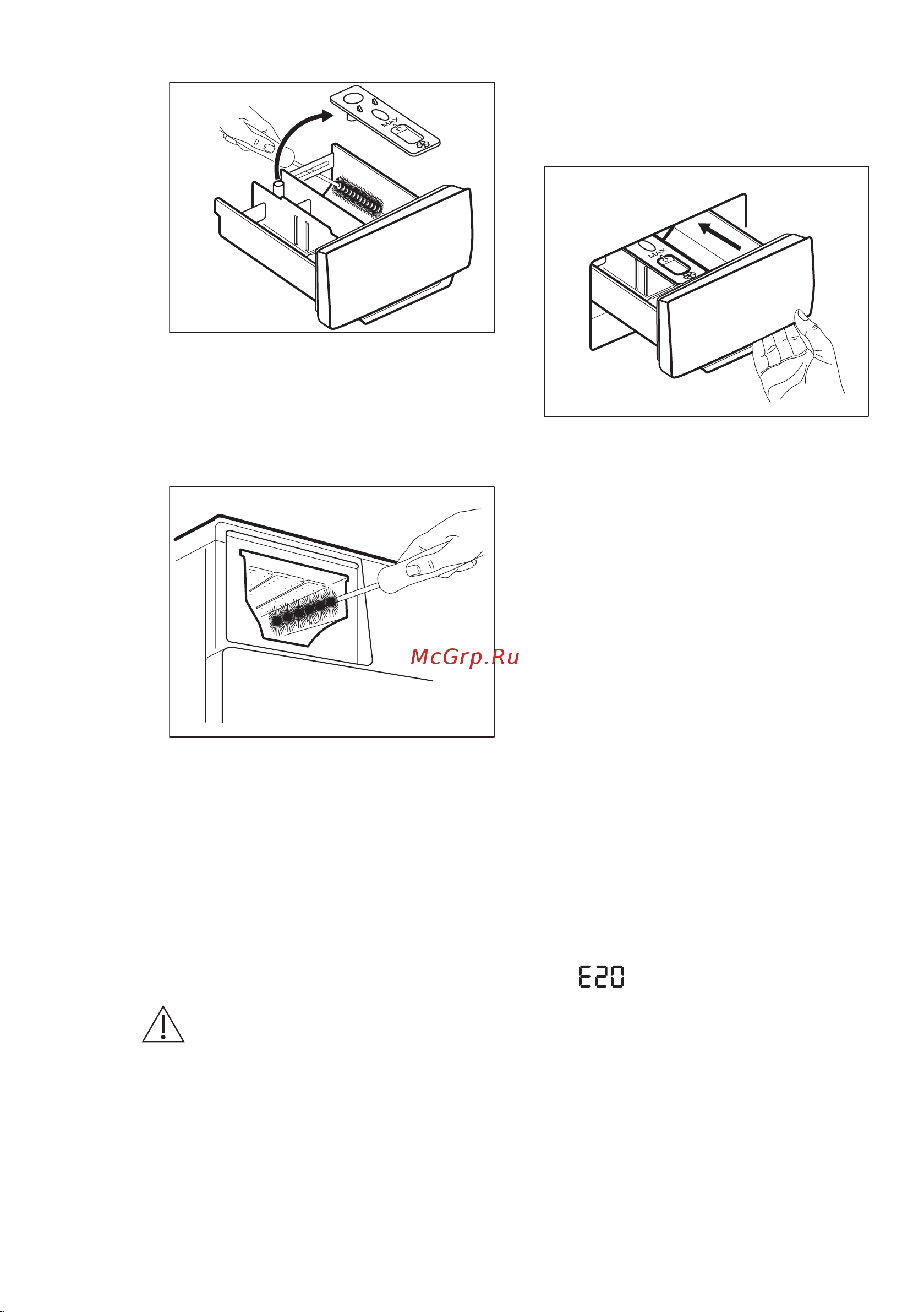 Electrolux EW6FN348SP [32/84] Очистка фильтра сливного насоса