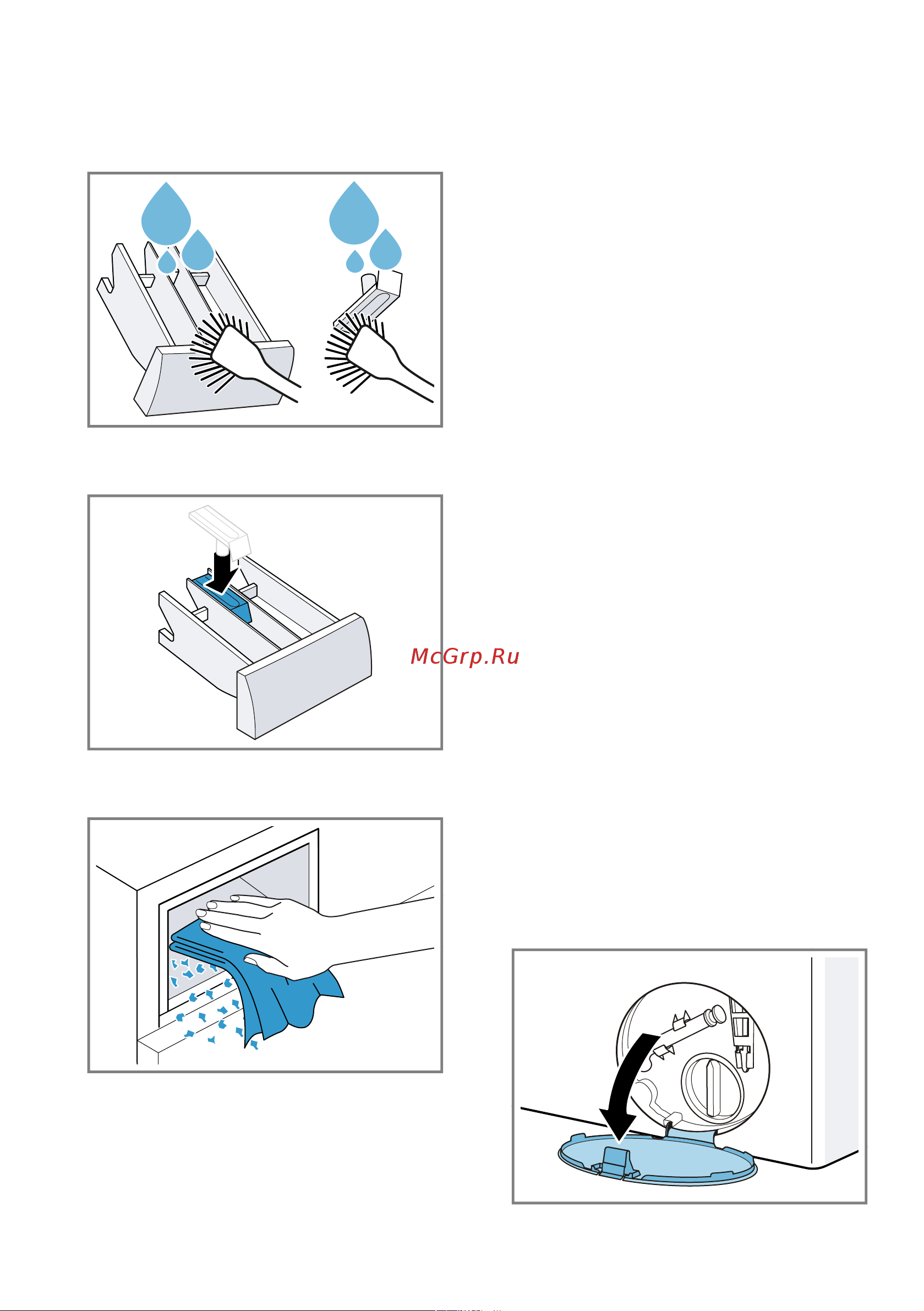 Bosch WAJ28060PL [39/60] Очистка откачивающего насоса