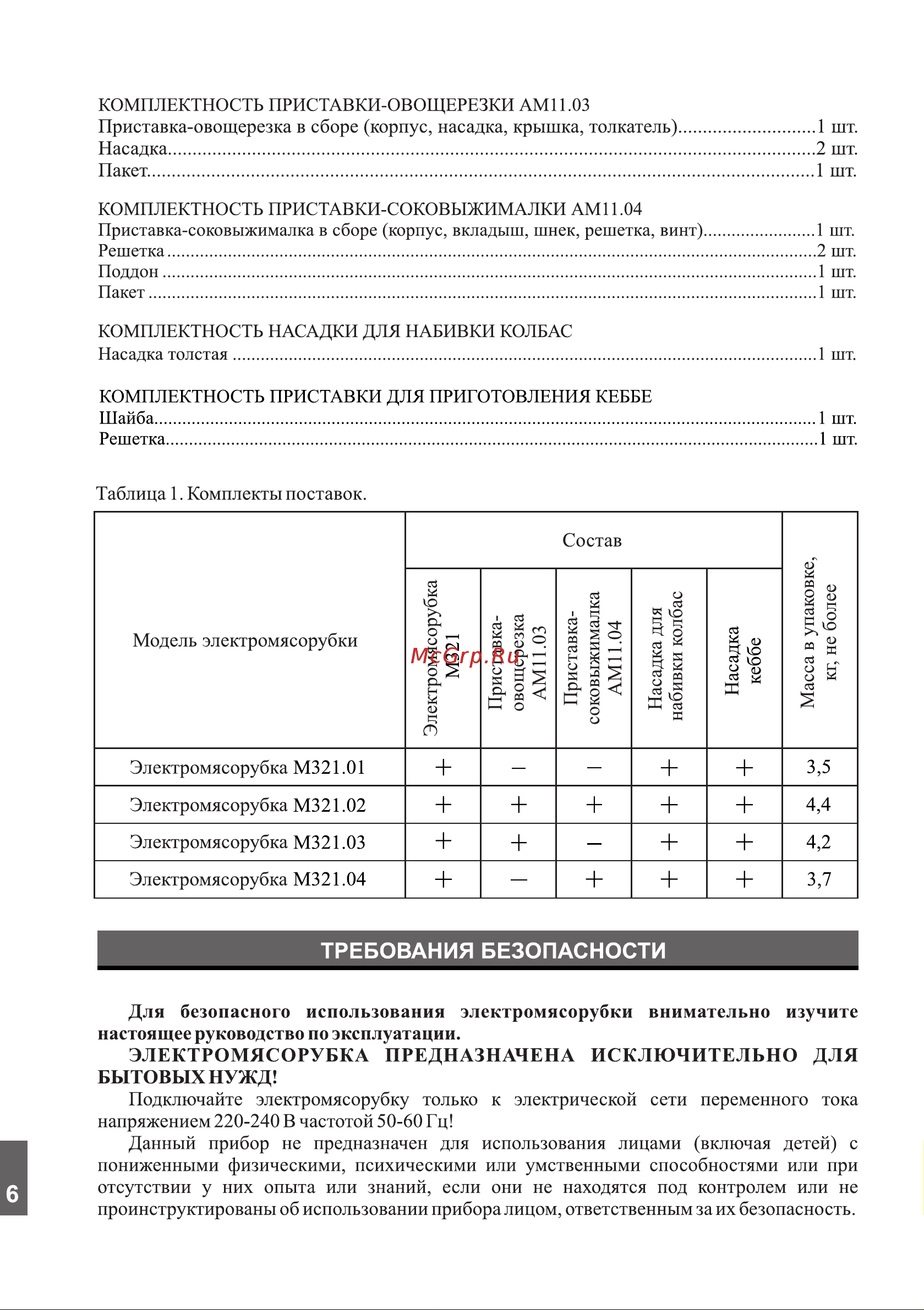 Аксион М321.03 [6/16] Страница 6
