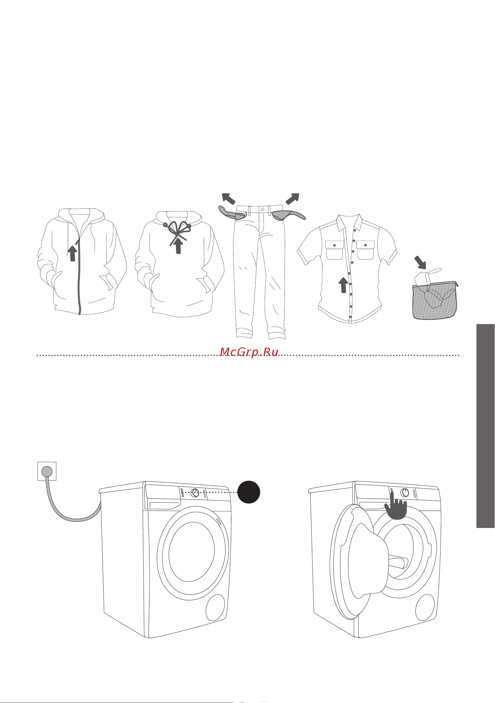 Gorenje WNEI94AS/BCIS [25/60] Включение стиральной машины