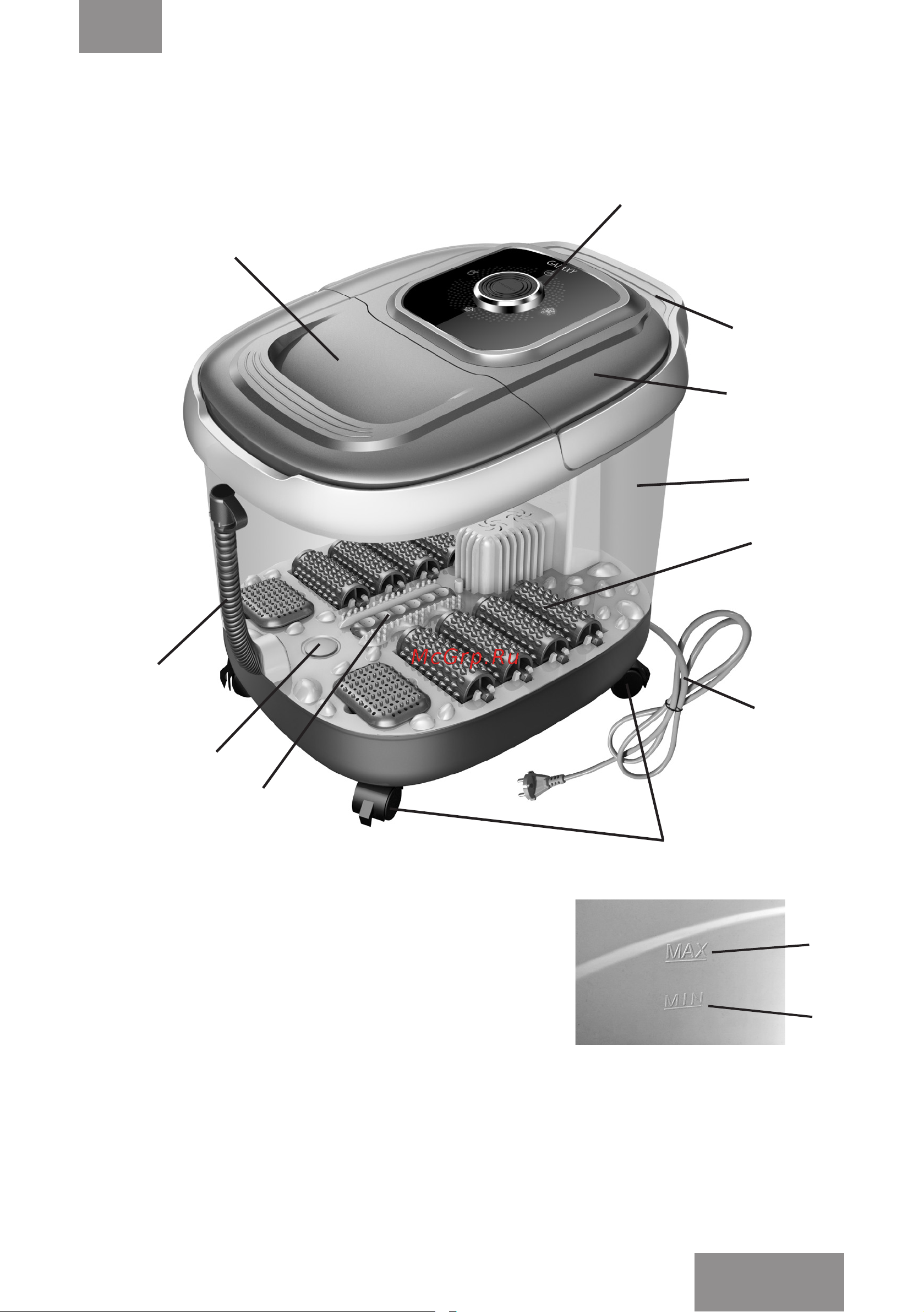 Galaxy Line GL4900 [3/18] Функциональные элементы электроприбора