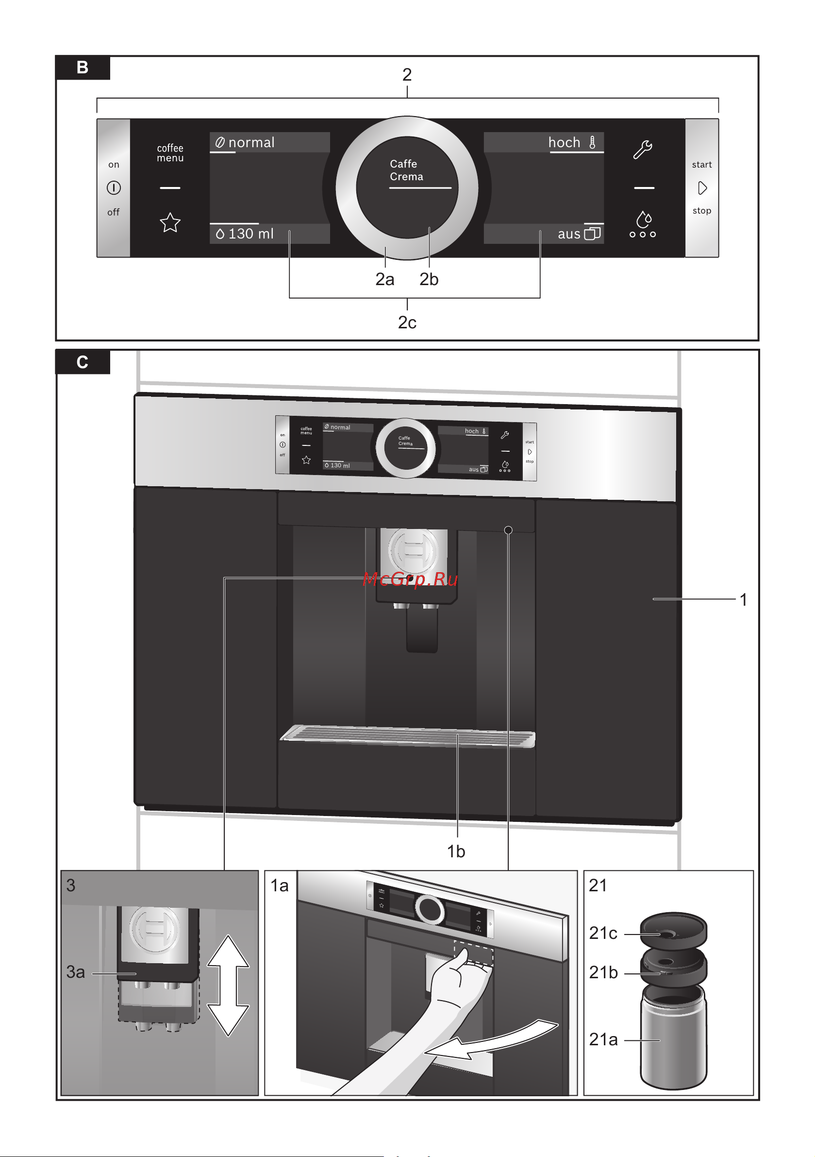 Bosch CTL636ES1 Руководство по эксплуатации онлайн [3/0] 233698