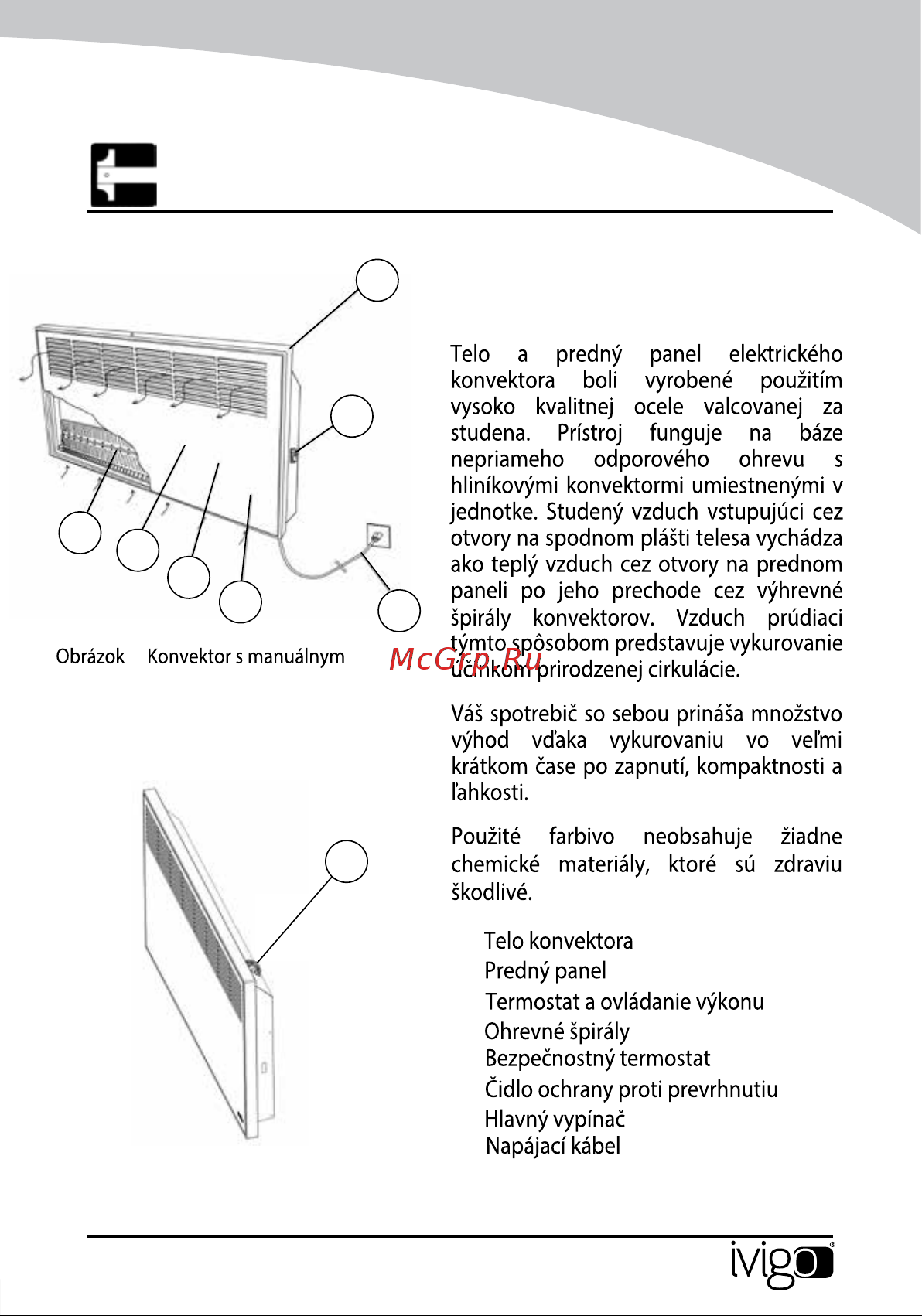 iVigo EPK4570E10 8377 [215/328] Všeobecny prehl ad a technické vlastnosti