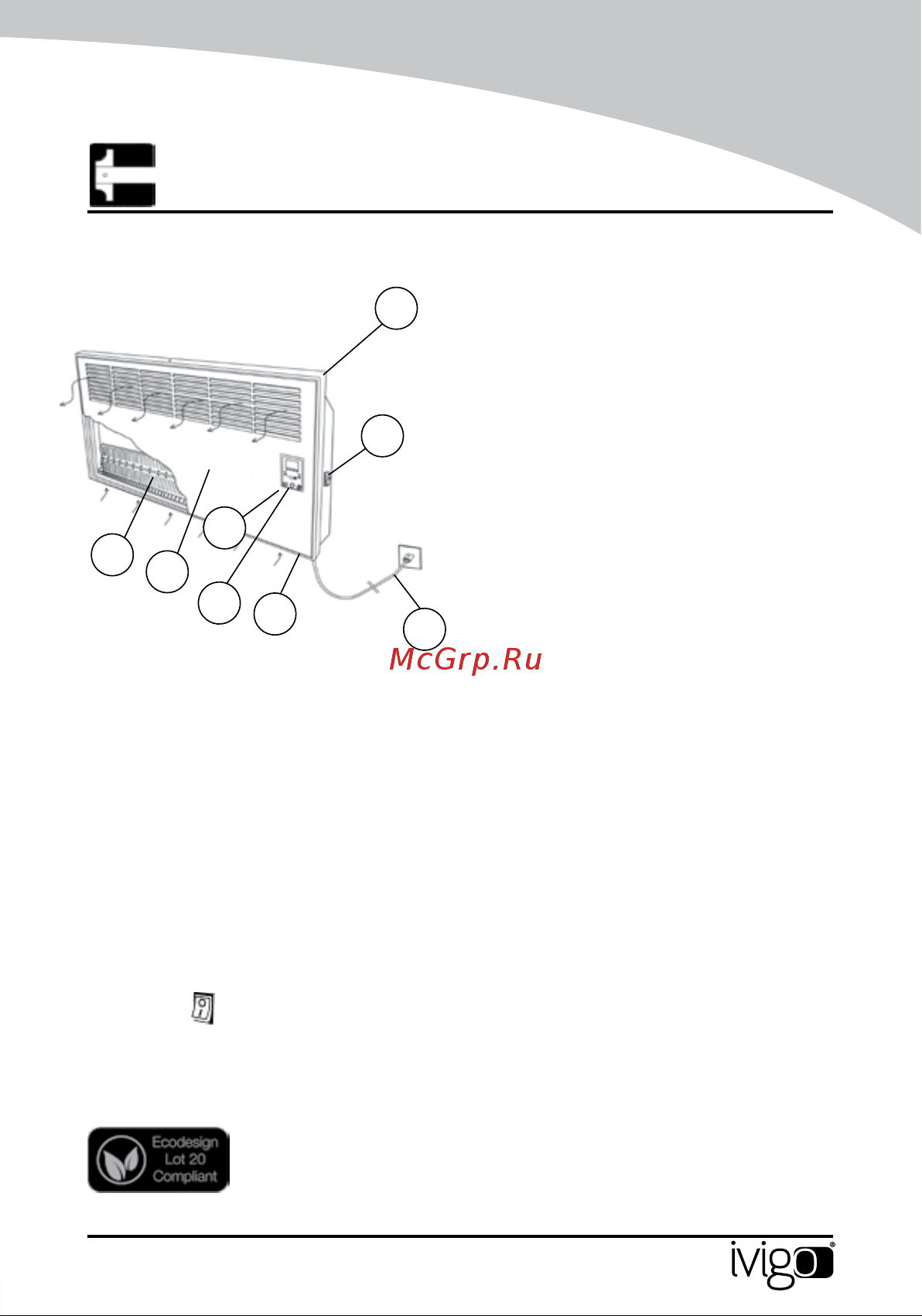 iVigo EPK4570E10 8377 [291/328] Convector cu panou digital