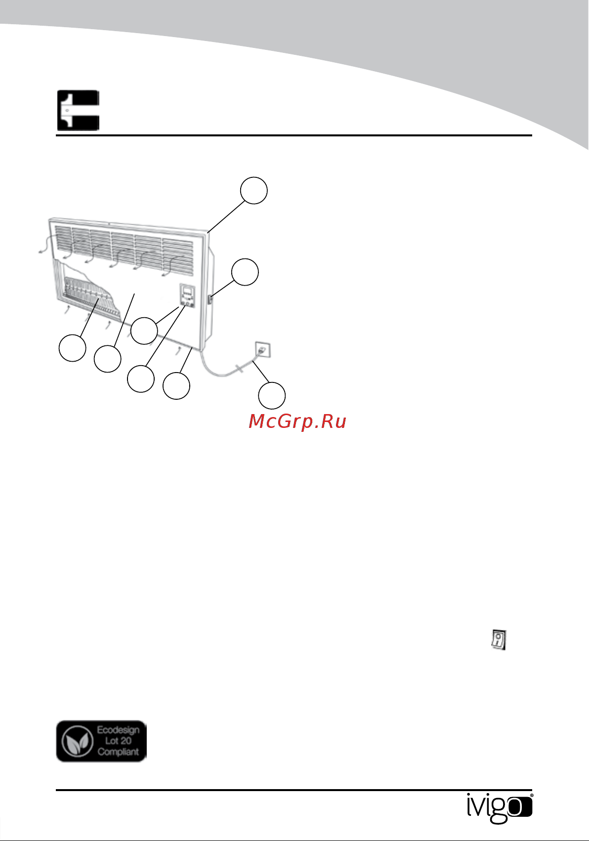 iVigo EPK4590E20 Champagne [311/328] Convector panel digital
