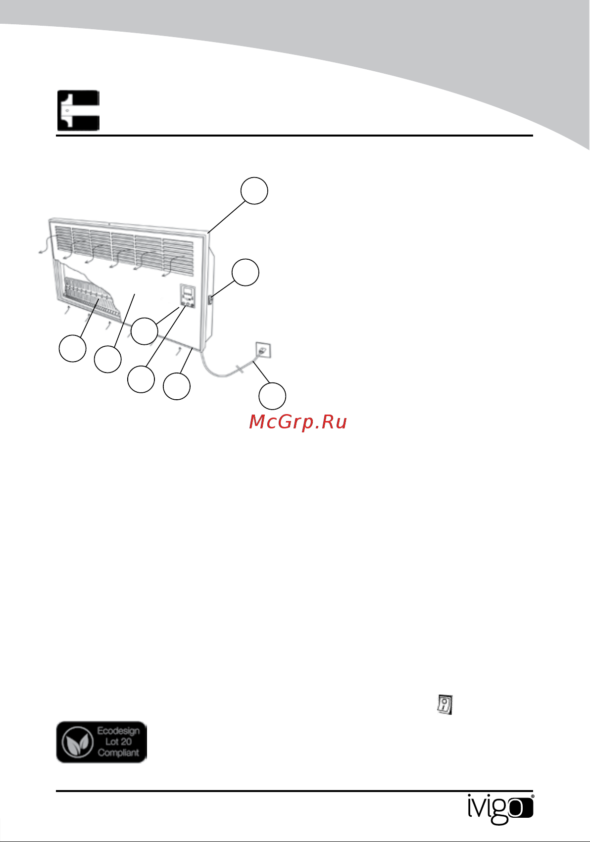 iVigo EPK4590E20 Champagne [35/328] Dijital panel konvektör
