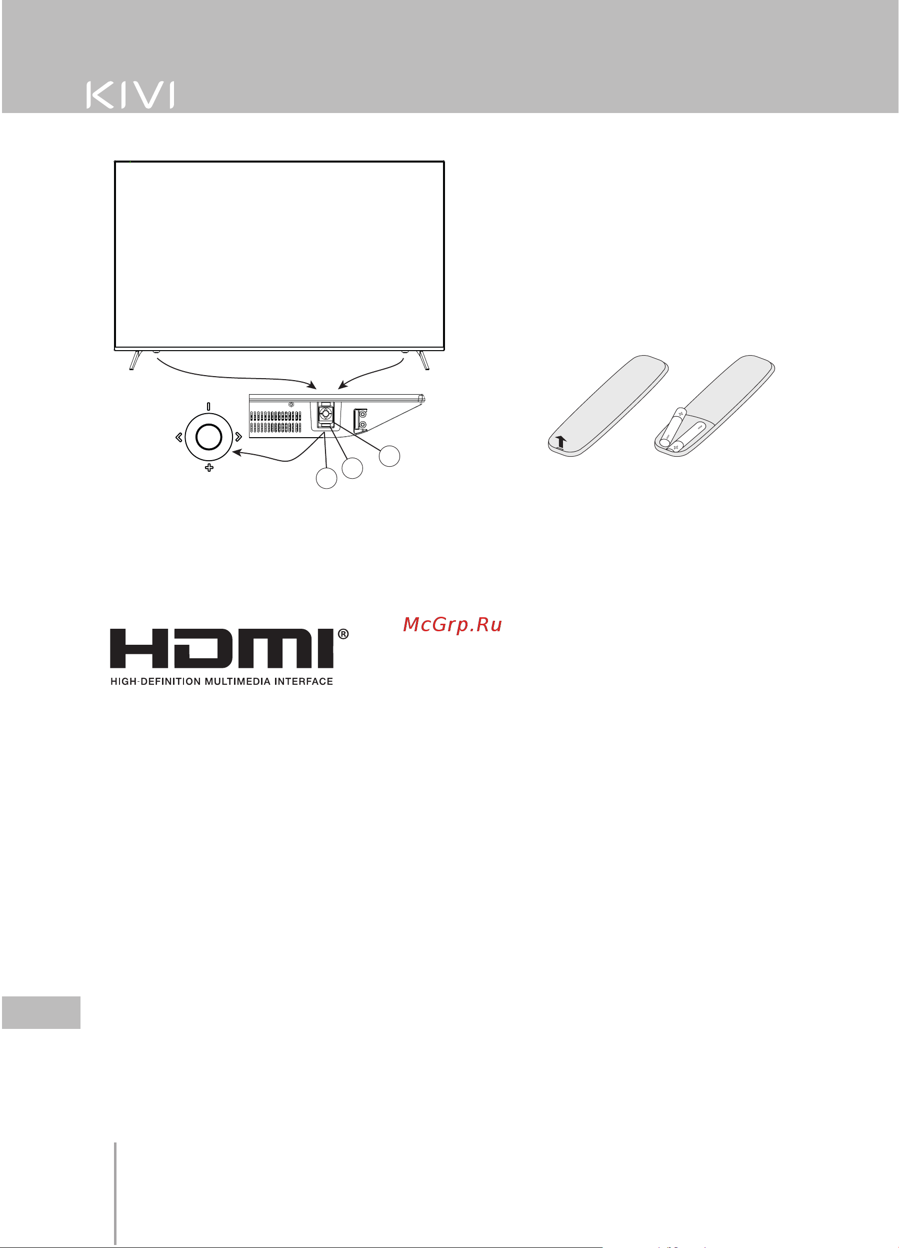 KIVI 24H740LB [86/97] Instalare
