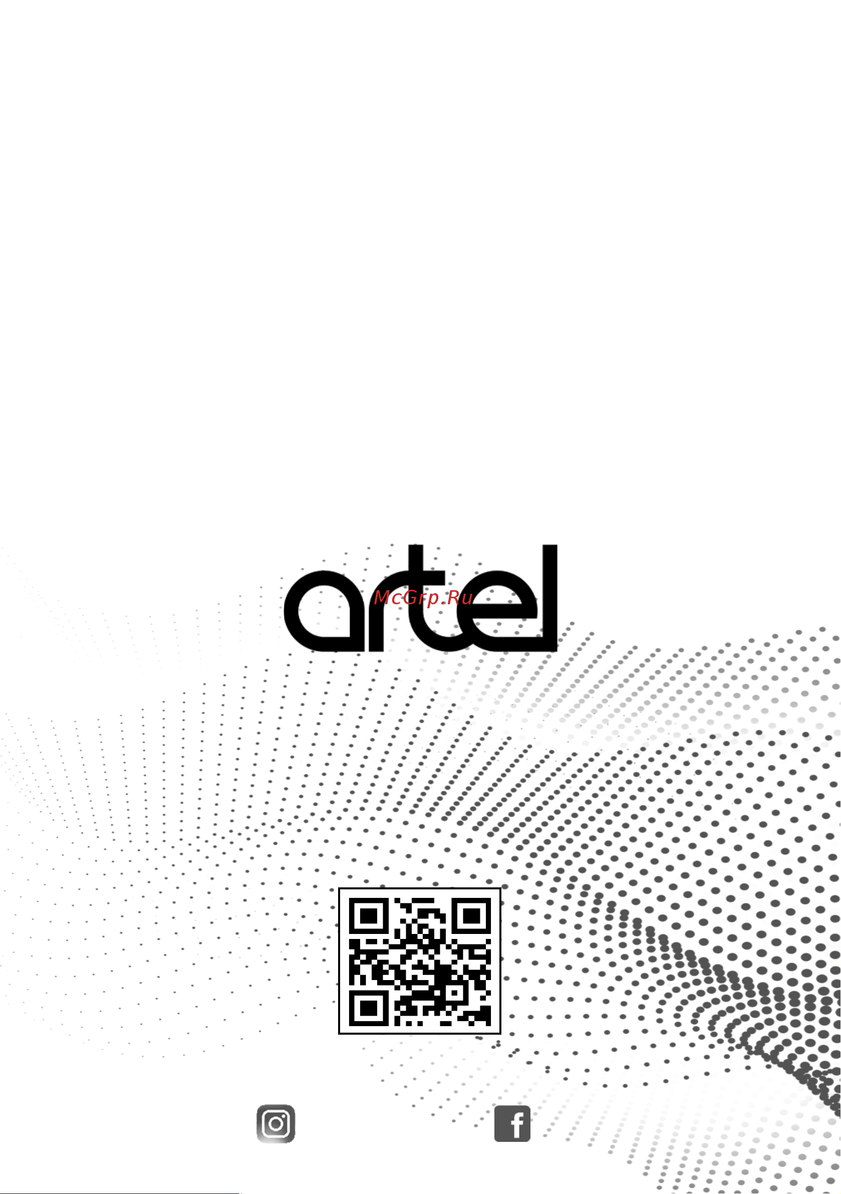 Artel Angled G160 Black Glass Руководство по эксплуатации онлайн