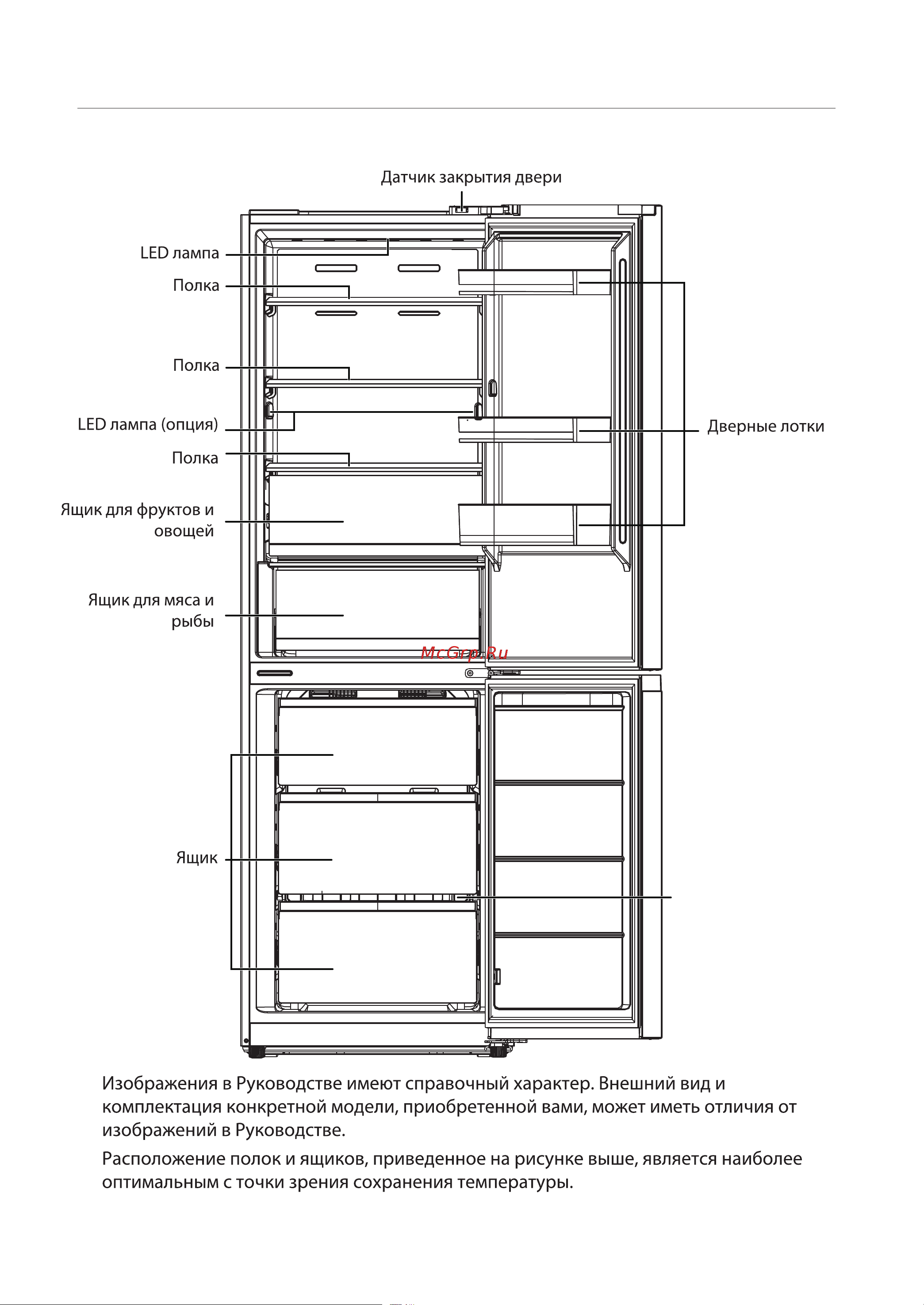 Toshiba GR-RB449WE-PMJ(51) [49/173] Стеклянная доска