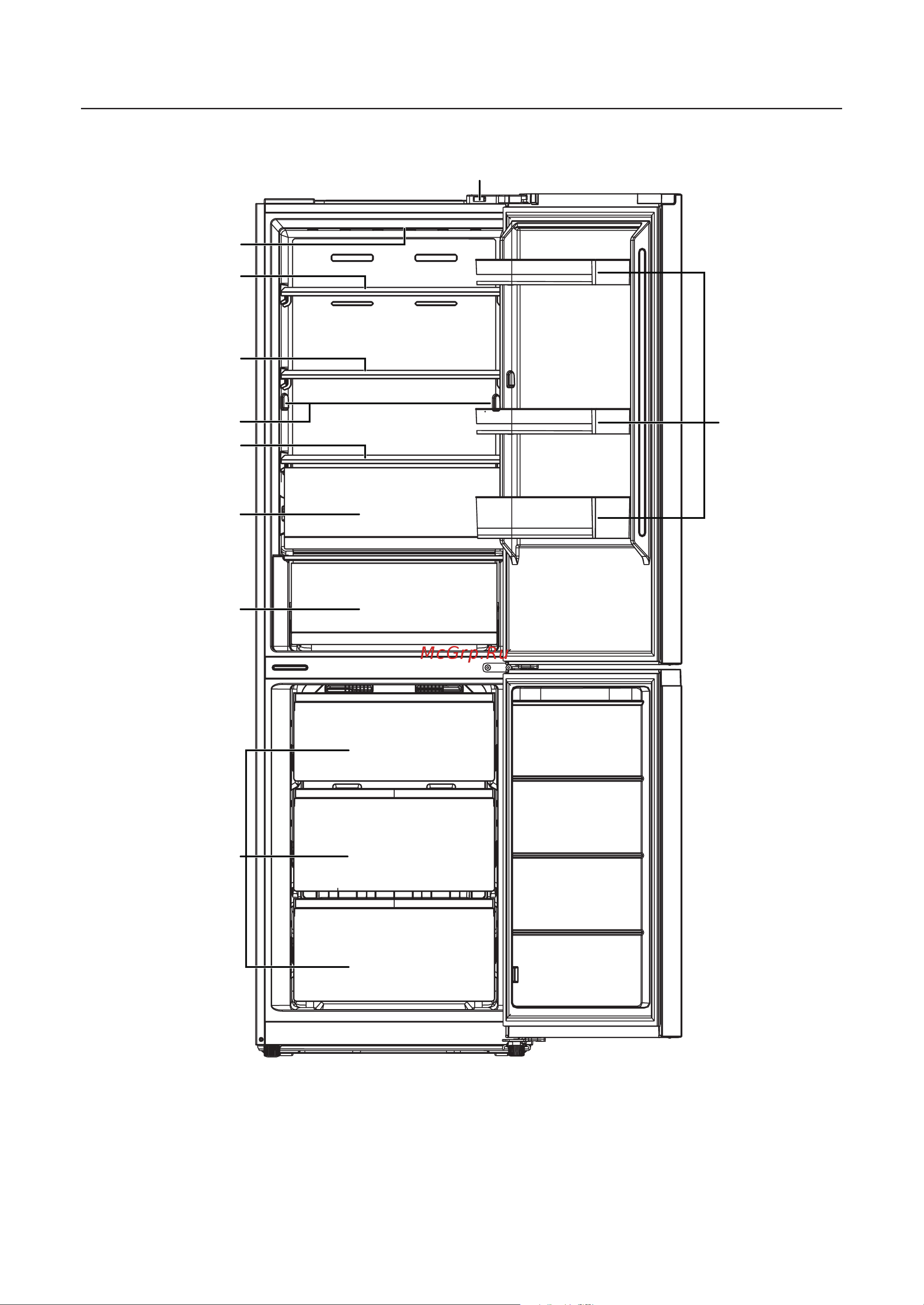 Toshiba GR-RB500WE-PMJ(51) [19/116] Key components