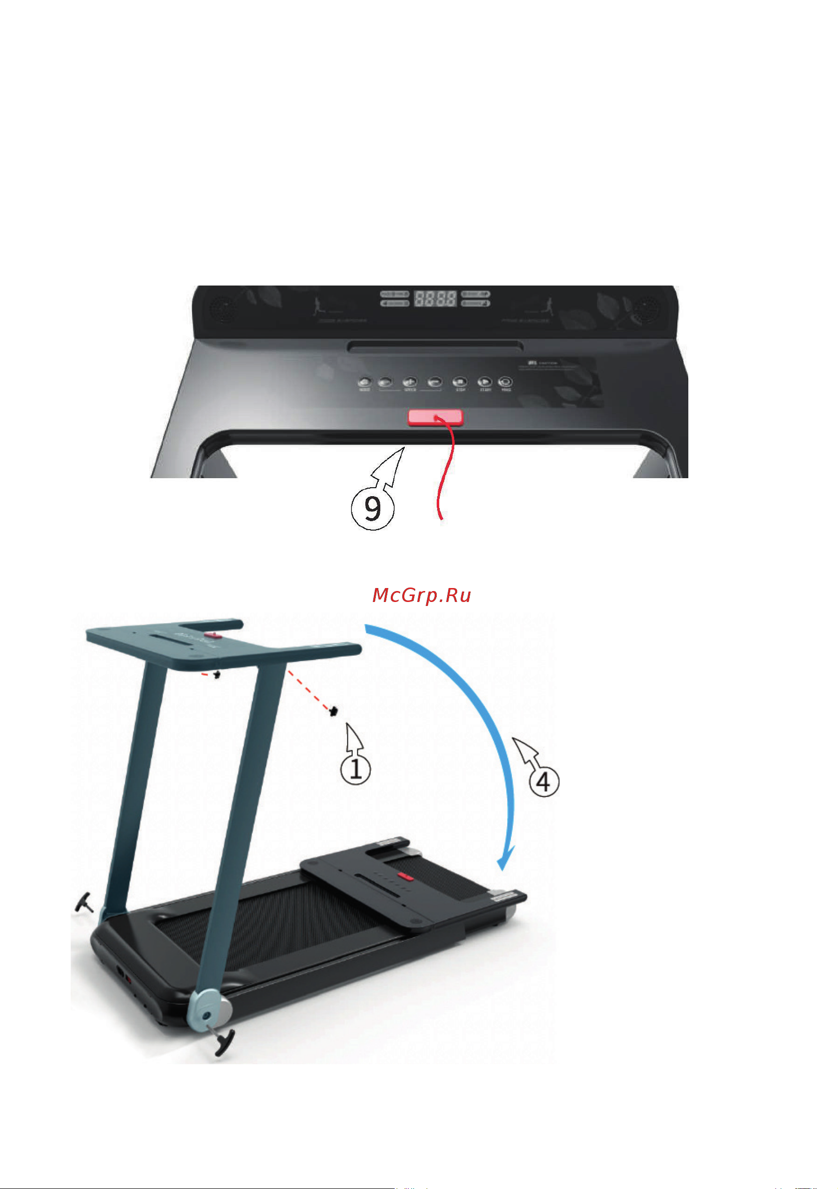 Carbon Fitness T330M [17/25] Инструкция по складыванию