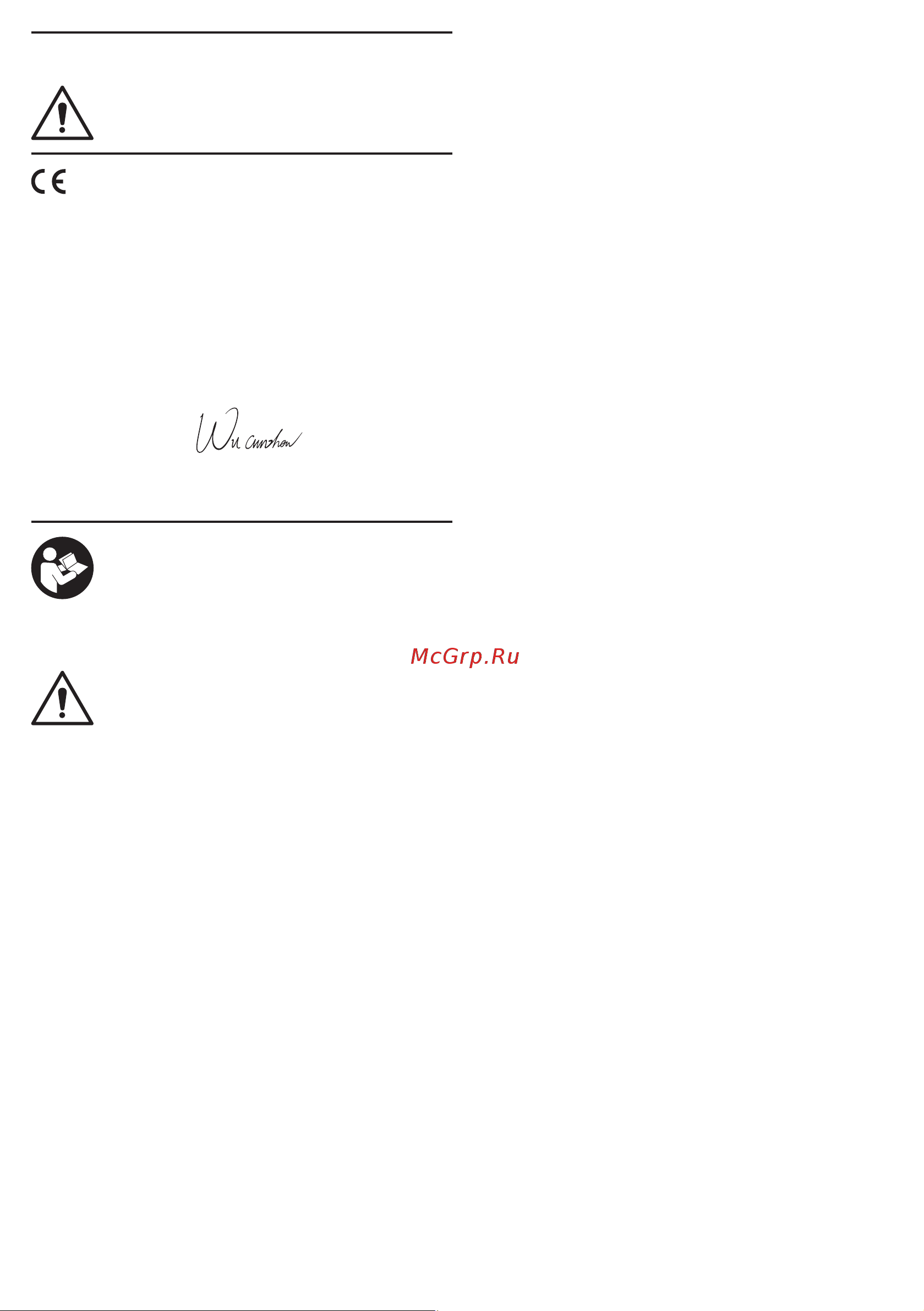 Crown CT18183 BMC [20/164] General safety rules