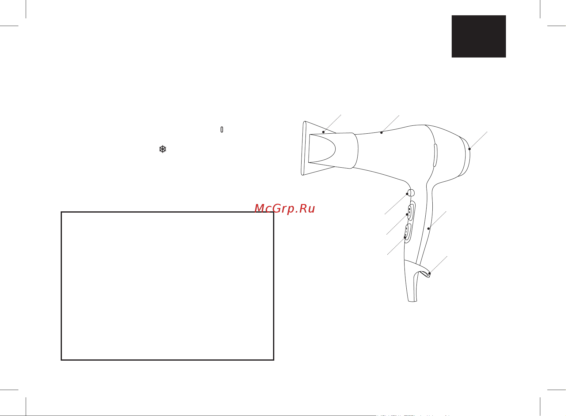 Brayer BR3005 [9/32] Haartrockner br3005