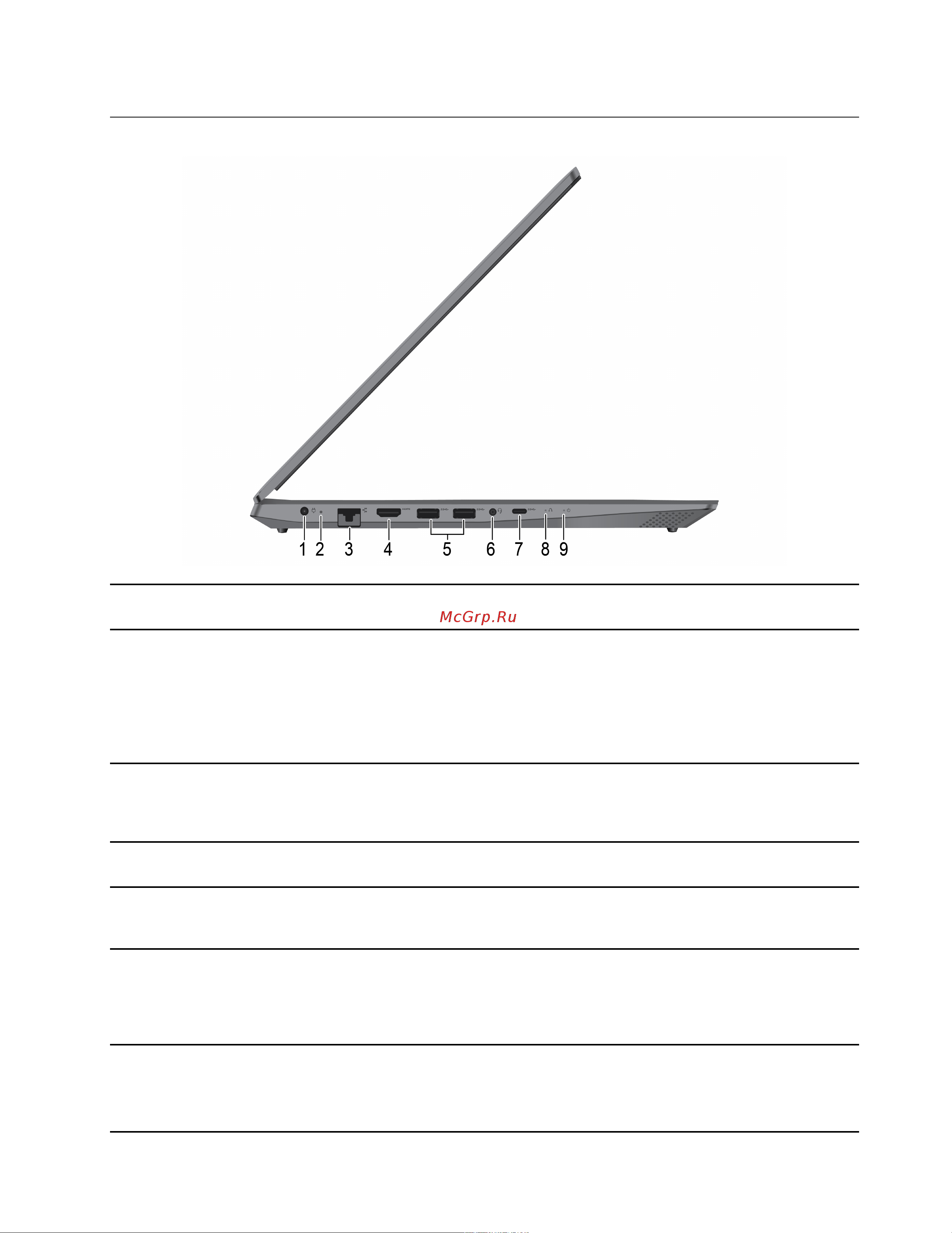Lenovo 82HL003GRK [9/60] Вид слева