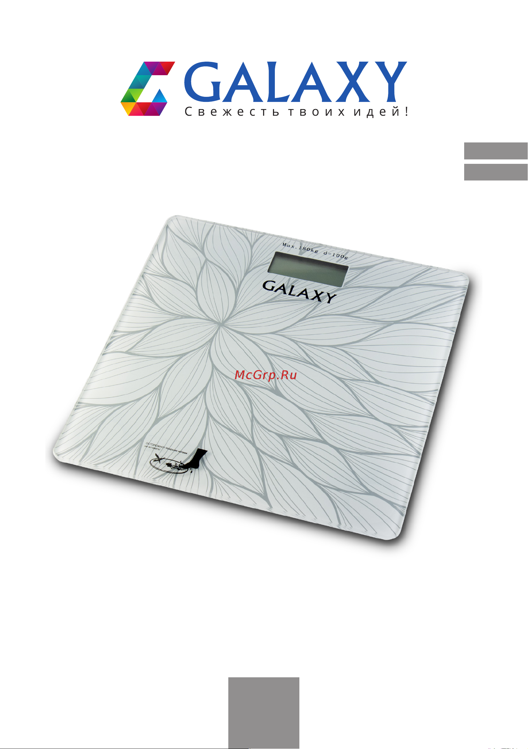 Galaxy Line GL4807 Gray Руководство по эксплуатации онлайн