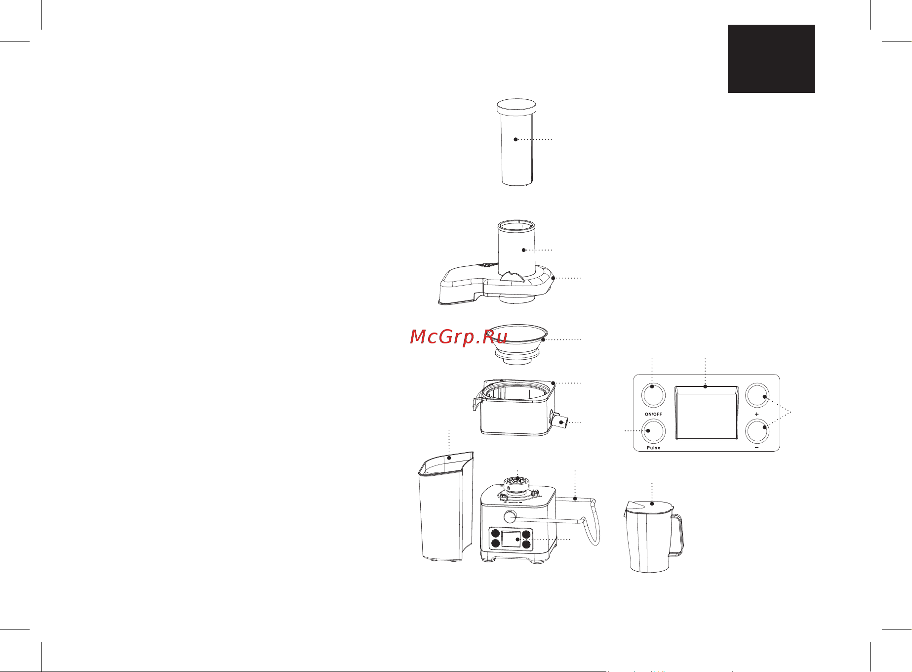 Brayer BR1704 [3/44] Juicer br1704