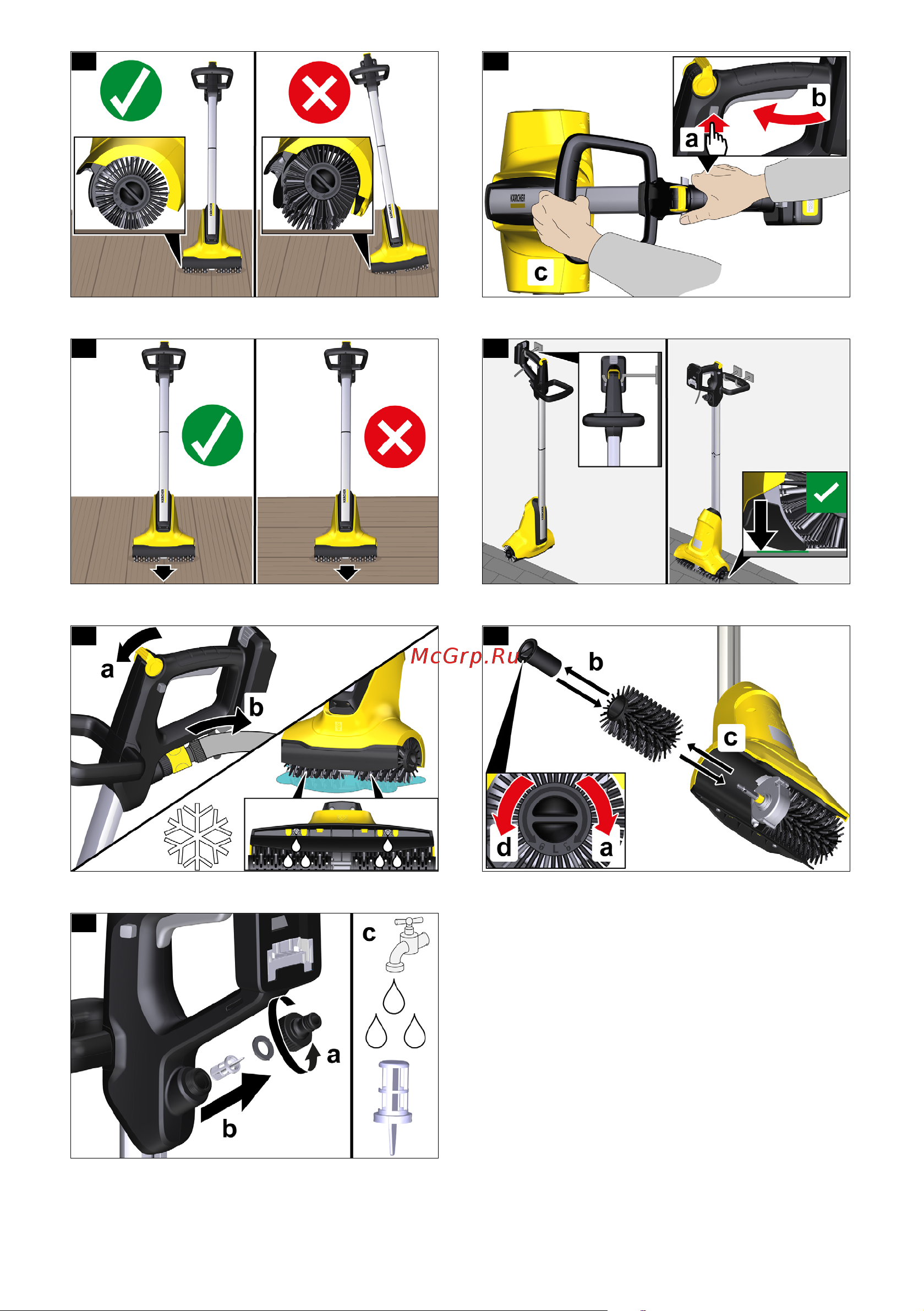 Karcher PCL 3-18 Battery Set *EU 1.644-011.0 Руководство по эксплуатации онлайн [4/140] 829940