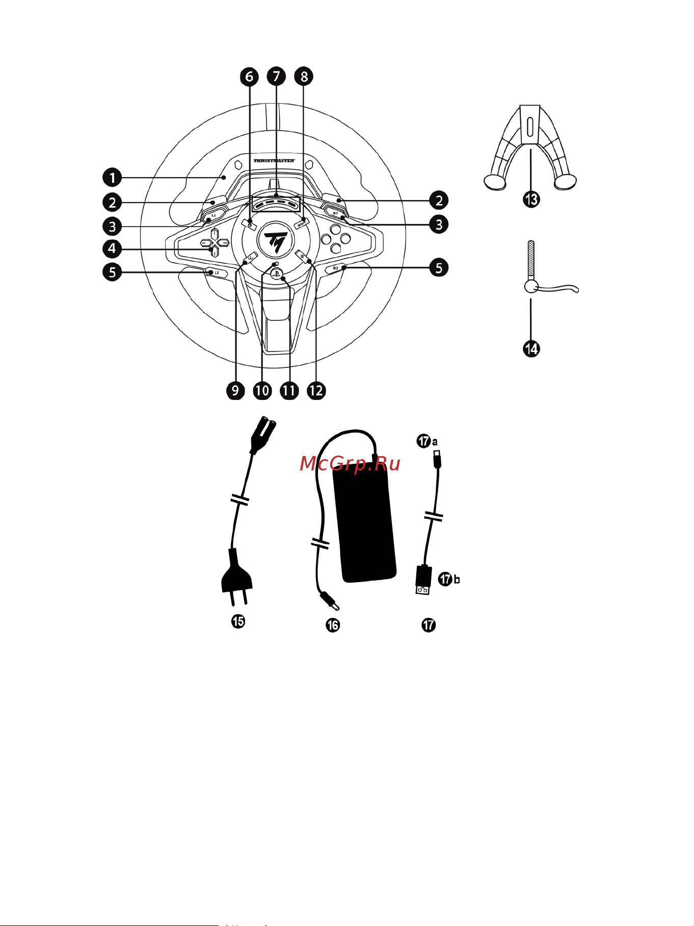 Thrustmaster T128 [159/567] Características técnicas