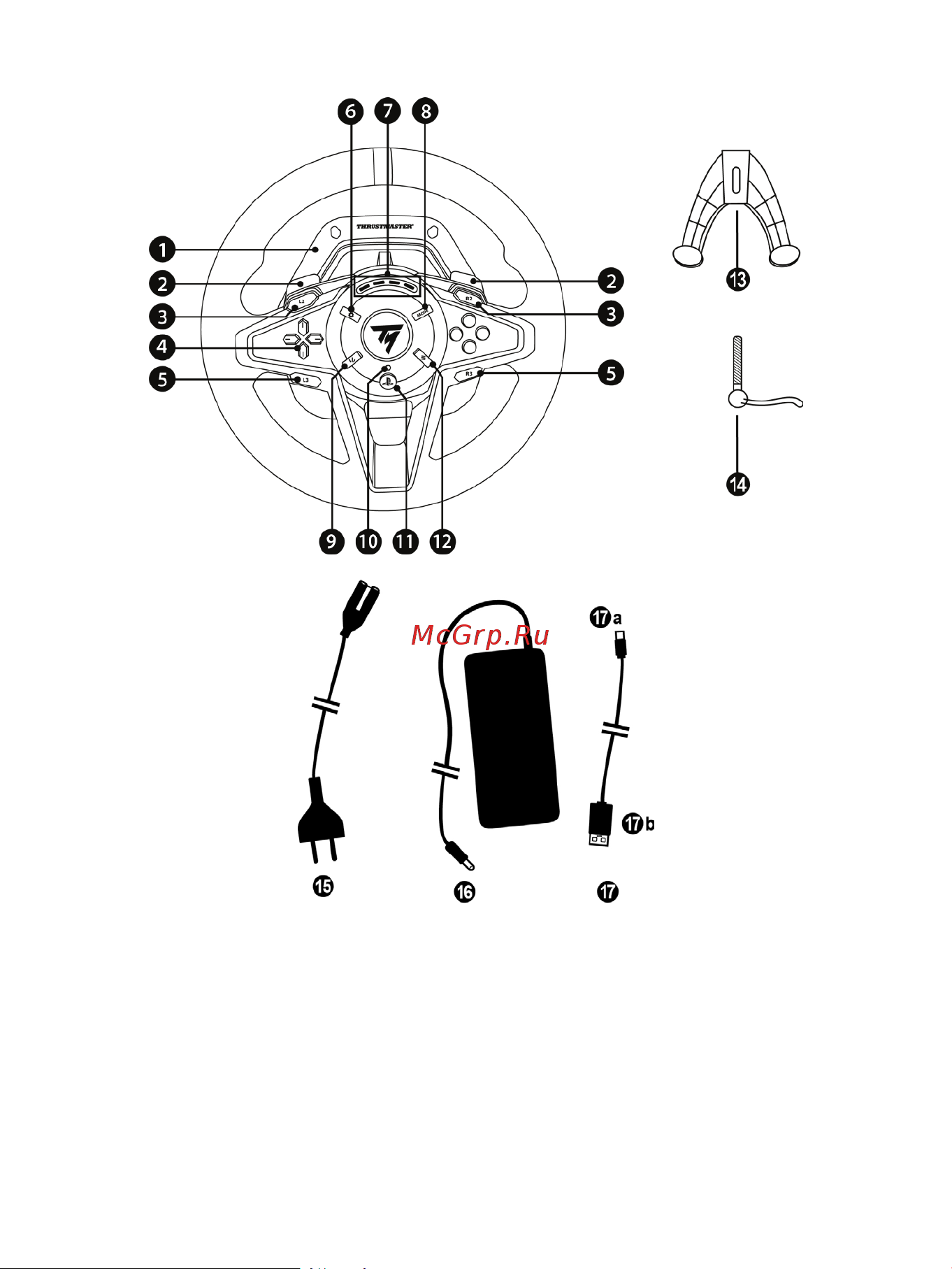 Thrustmaster T128 [413/567] الميزات التقنية