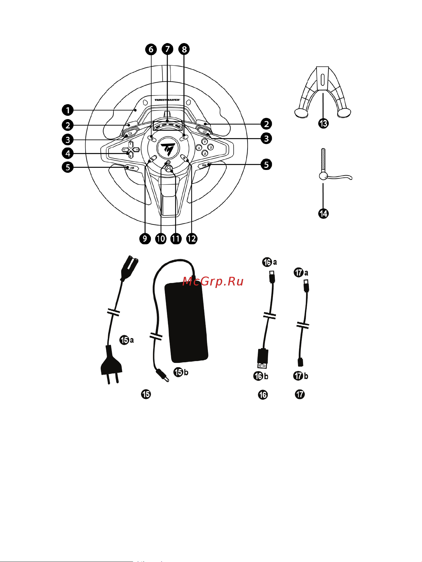 Thrustmaster T128, Xbox [123/523] Características técnicas