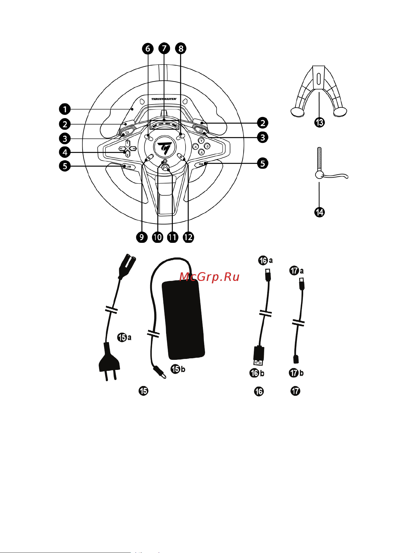 Thrustmaster T128, Xbox [147/523] Características técnicas