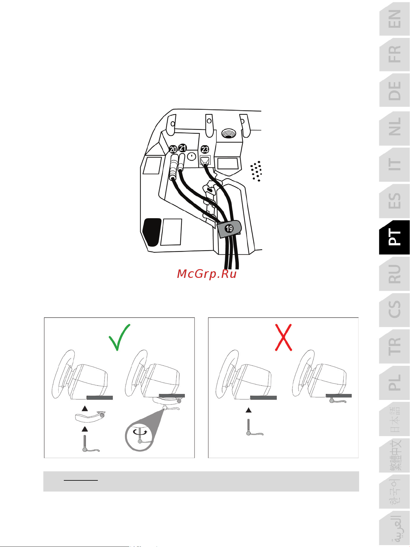 Thrustmaster T128, Xbox [152/523] Fixar o volante