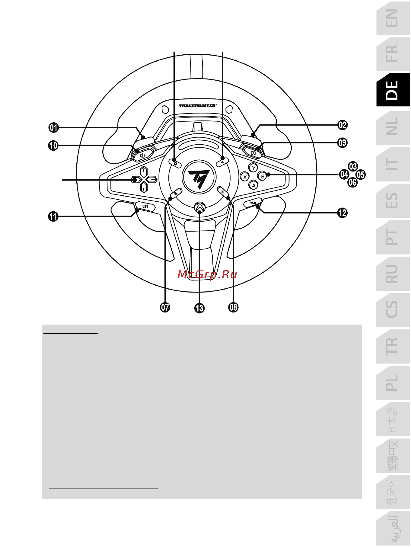 Thrustmaster T128, Xbox [62/523] Mapping für pc