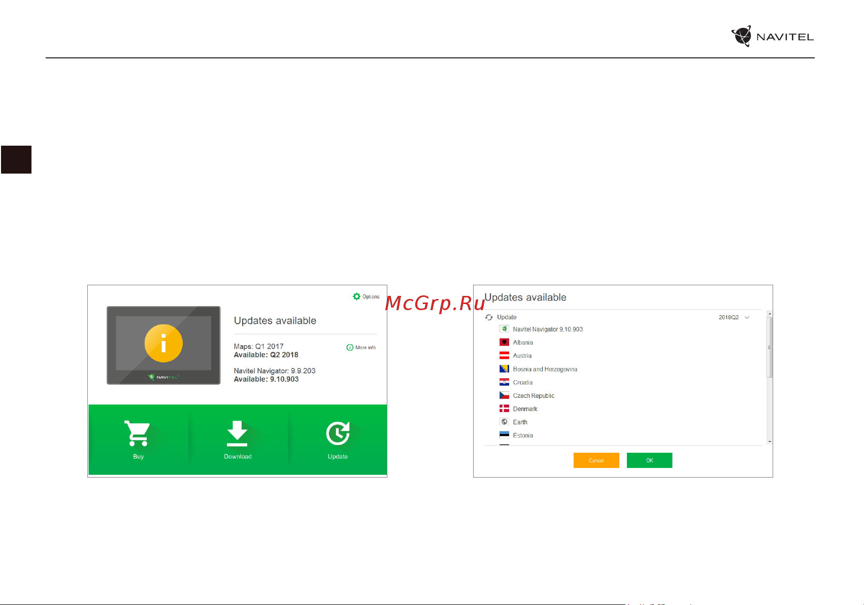 Navitel E777 TRUCK [63/194] Setting up the program