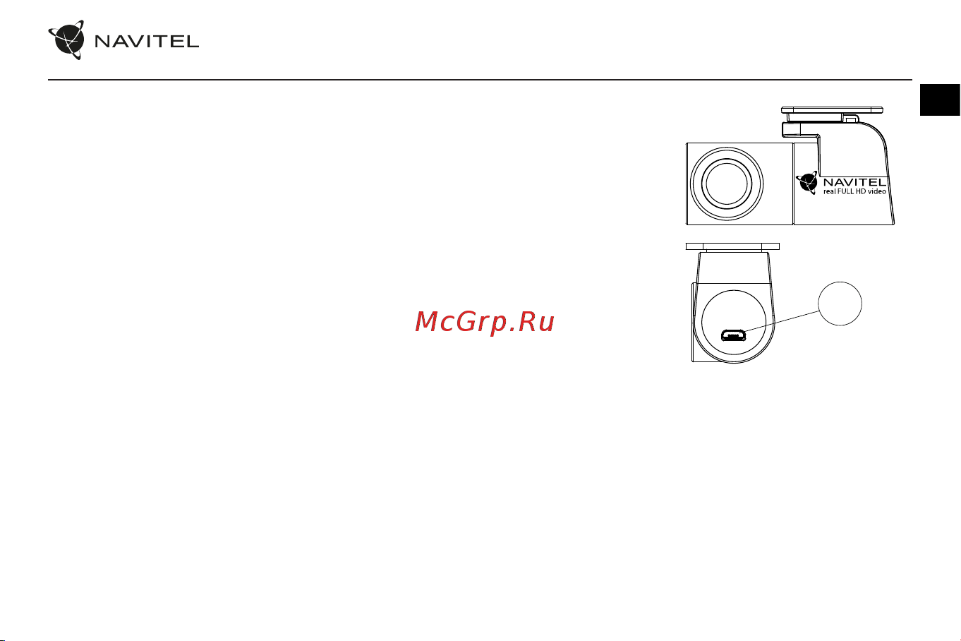 Navitel MR255 NV [8/88] Instalace zadní kamery