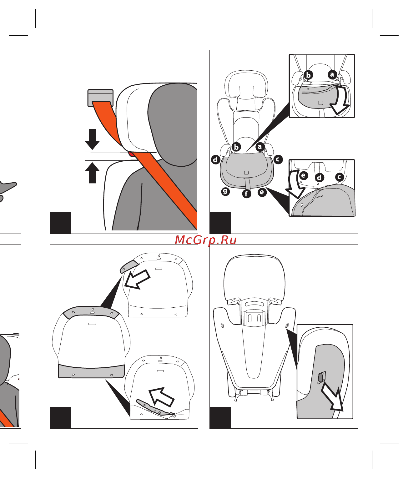 Peg-Perego Viaggio 2-3 Surefix Monza Руководство по эксплуатации онлайн [11/148] 797224