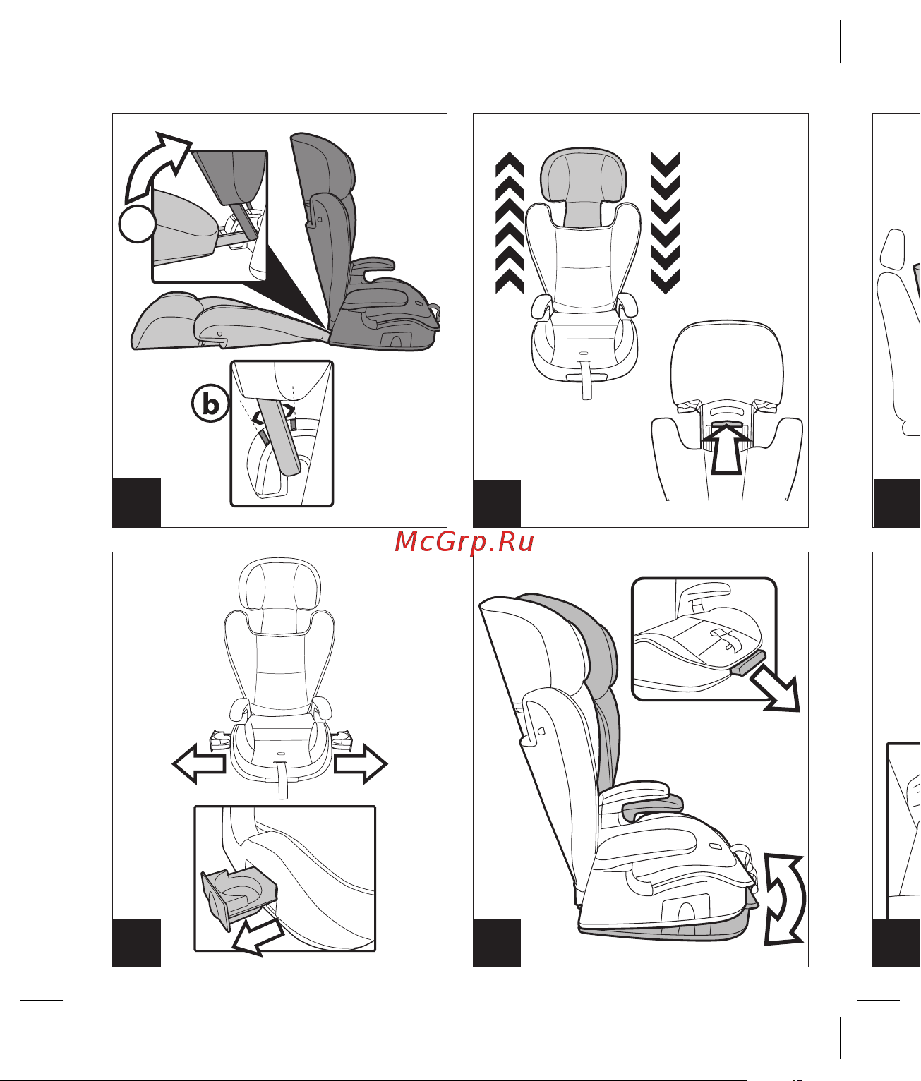 Peg-Perego Viaggio 2-3 Surefix Monza Руководство по эксплуатации онлайн [8/148] 797224