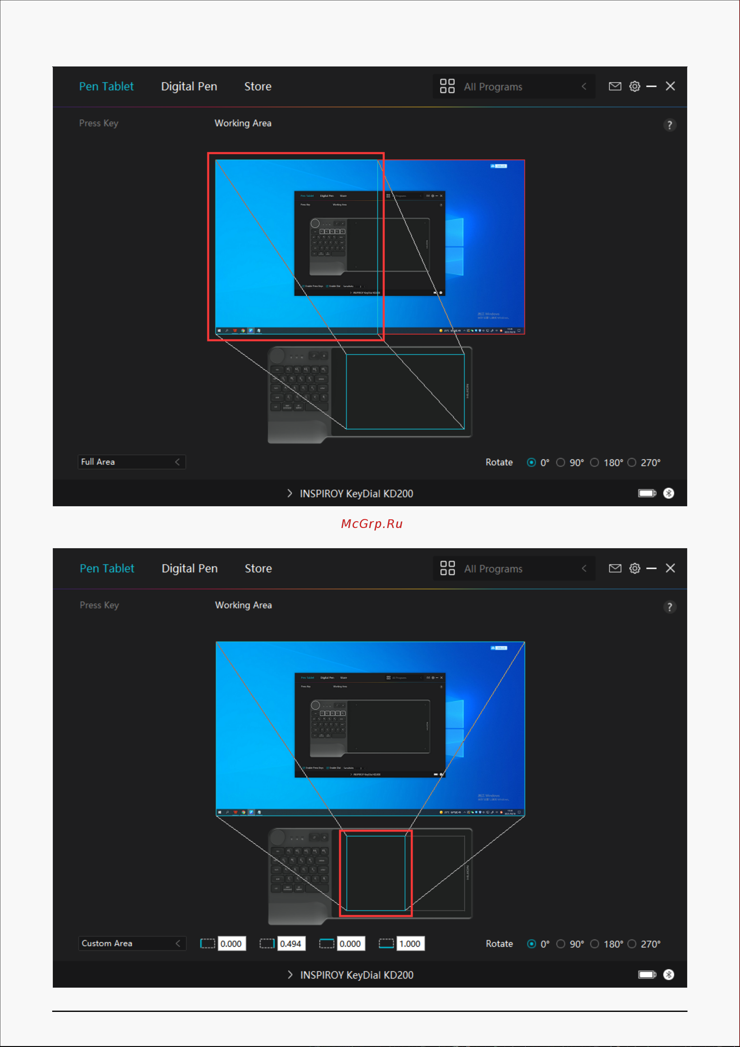 Huion KD200 Black Руководство по эксплуатации онлайн [16/37] 797246