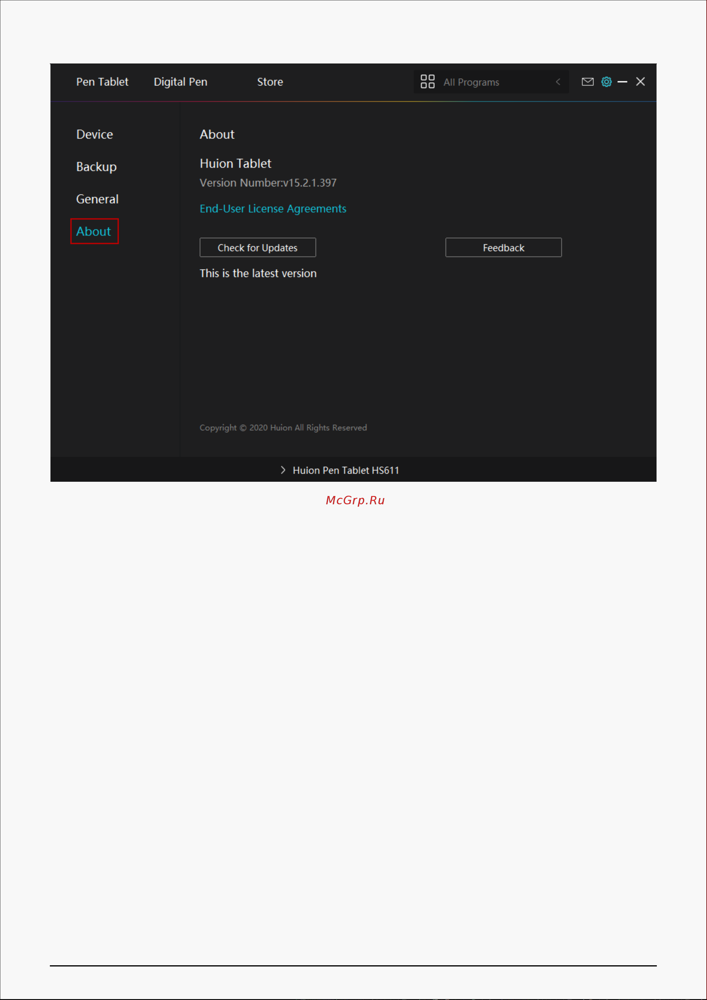 Huion KD200 Black [27/37] Press key test