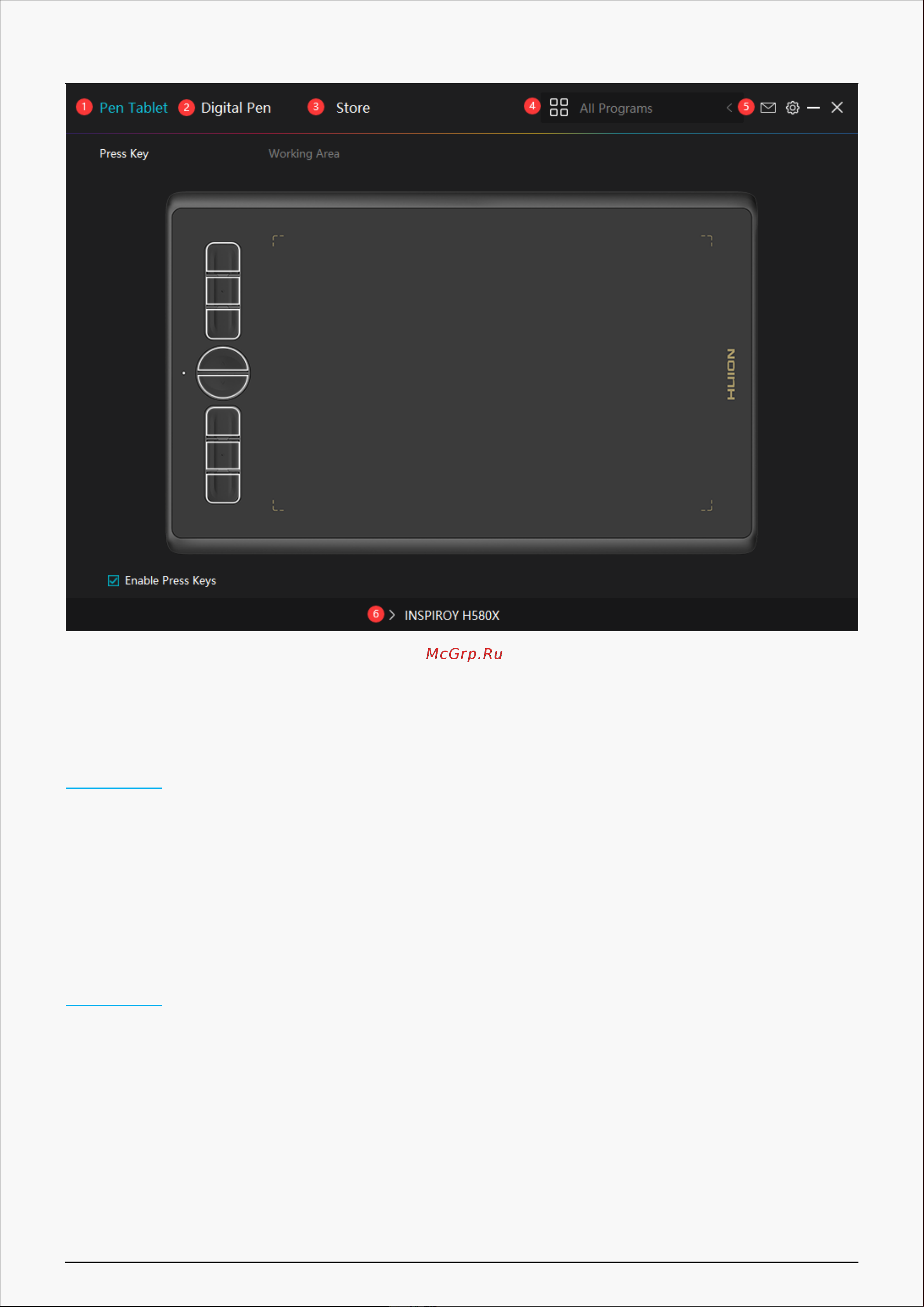 Huion H580X Black [9/35] Pen tablet