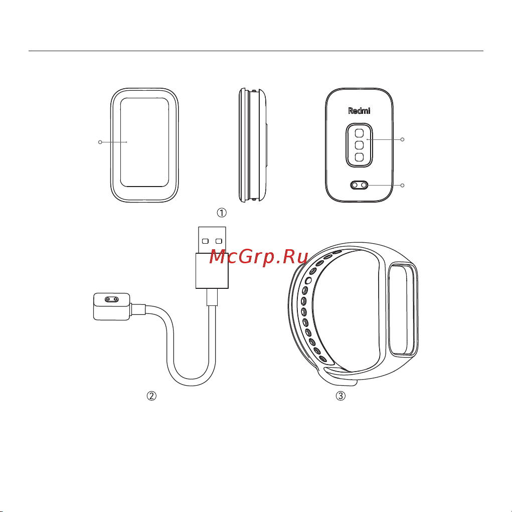 Redmi Smart Band 2 GL черный [64/114] Опис продукту
