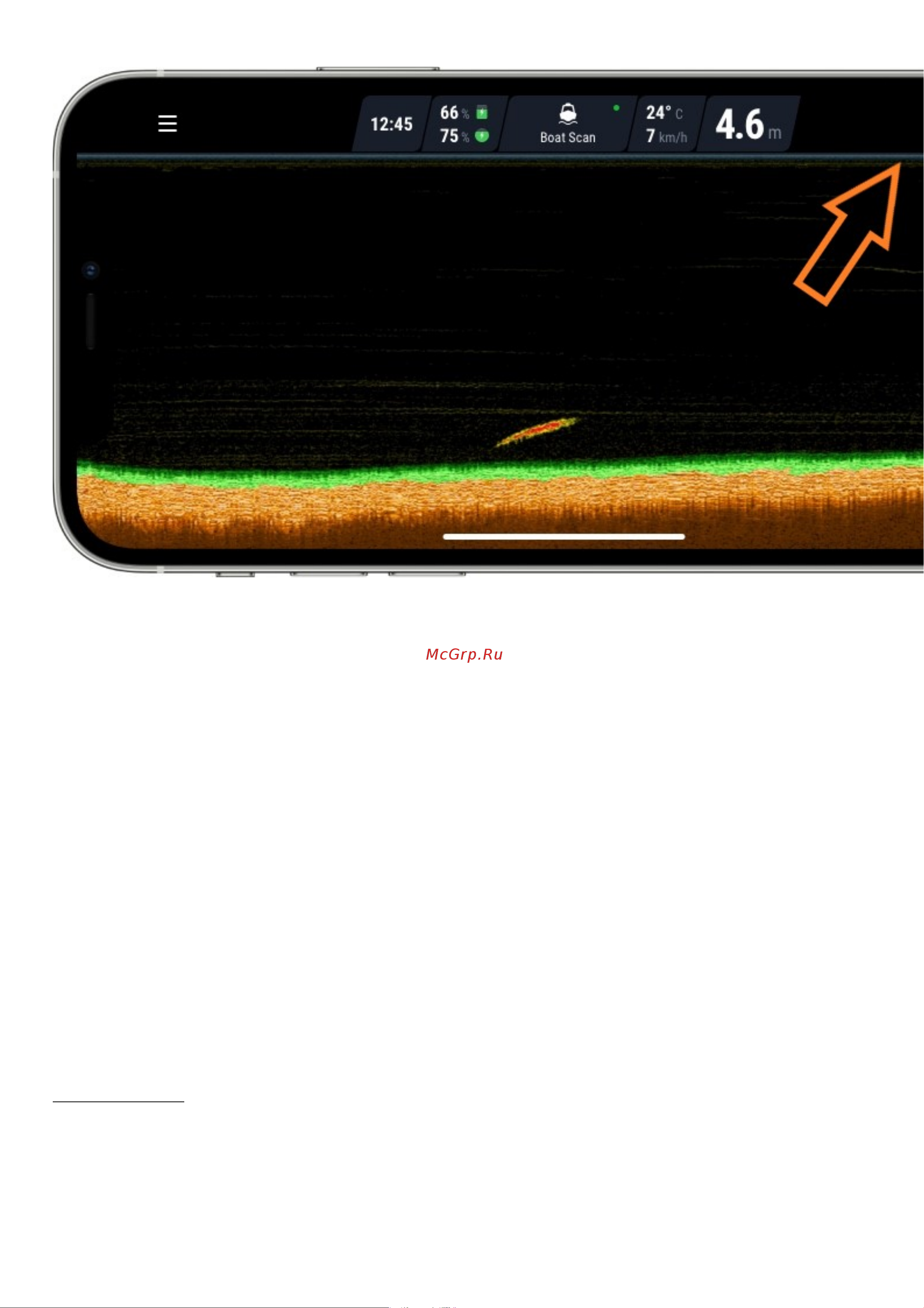 Deeper DP4H10S102 фонарь и держатель для смартфона в комплекте Руководство по эксплуатации онлайн [10/105] 797283