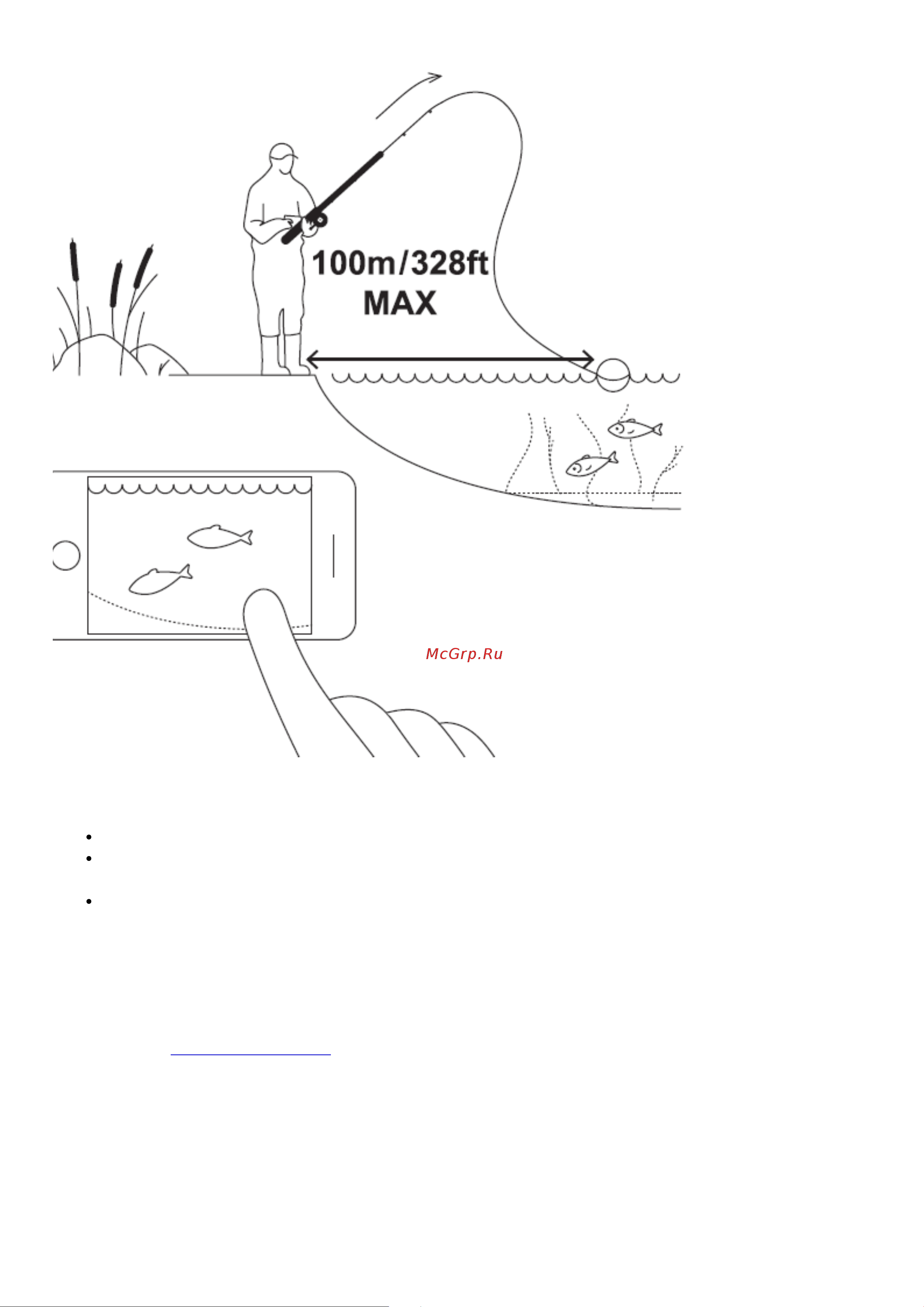 Deeper DP4H10S102 фонарь и держатель для смартфона в комплекте Руководство по эксплуатации онлайн [60/105] 806114