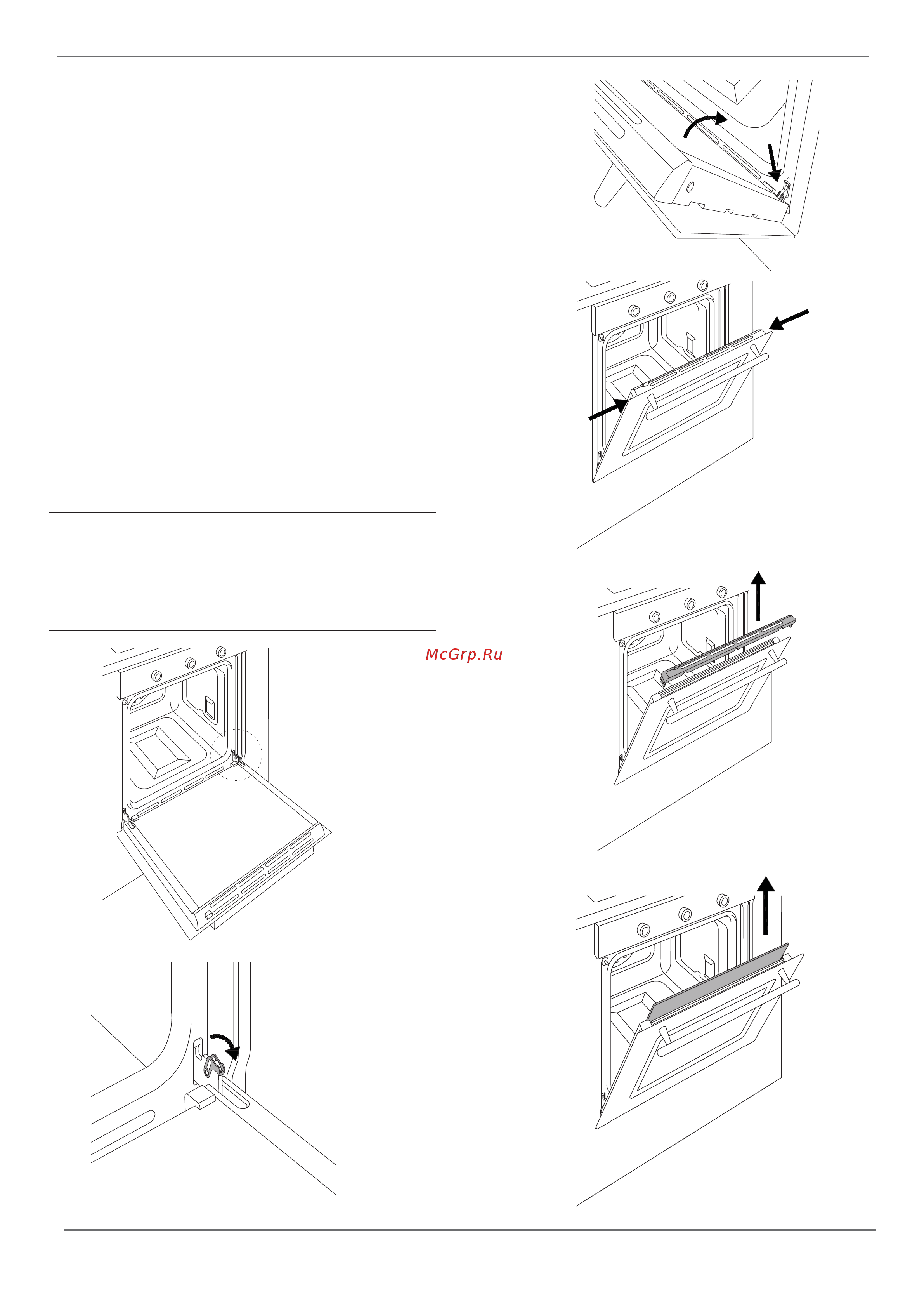 BERTAZZONI F6011PROVTN [28/30] Pulizia vetri interni porta forno