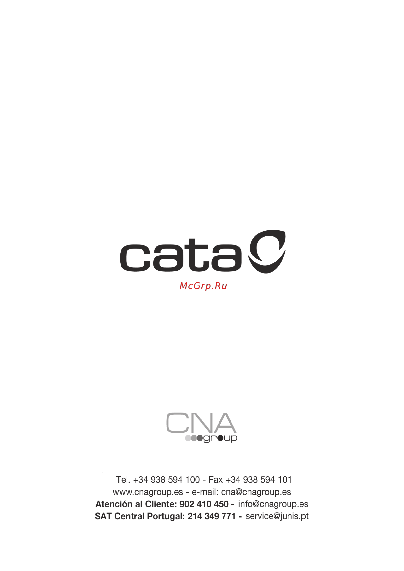 Cata GIGA 750 Bl Руководство по эксплуатации онлайн [40/40] 797461