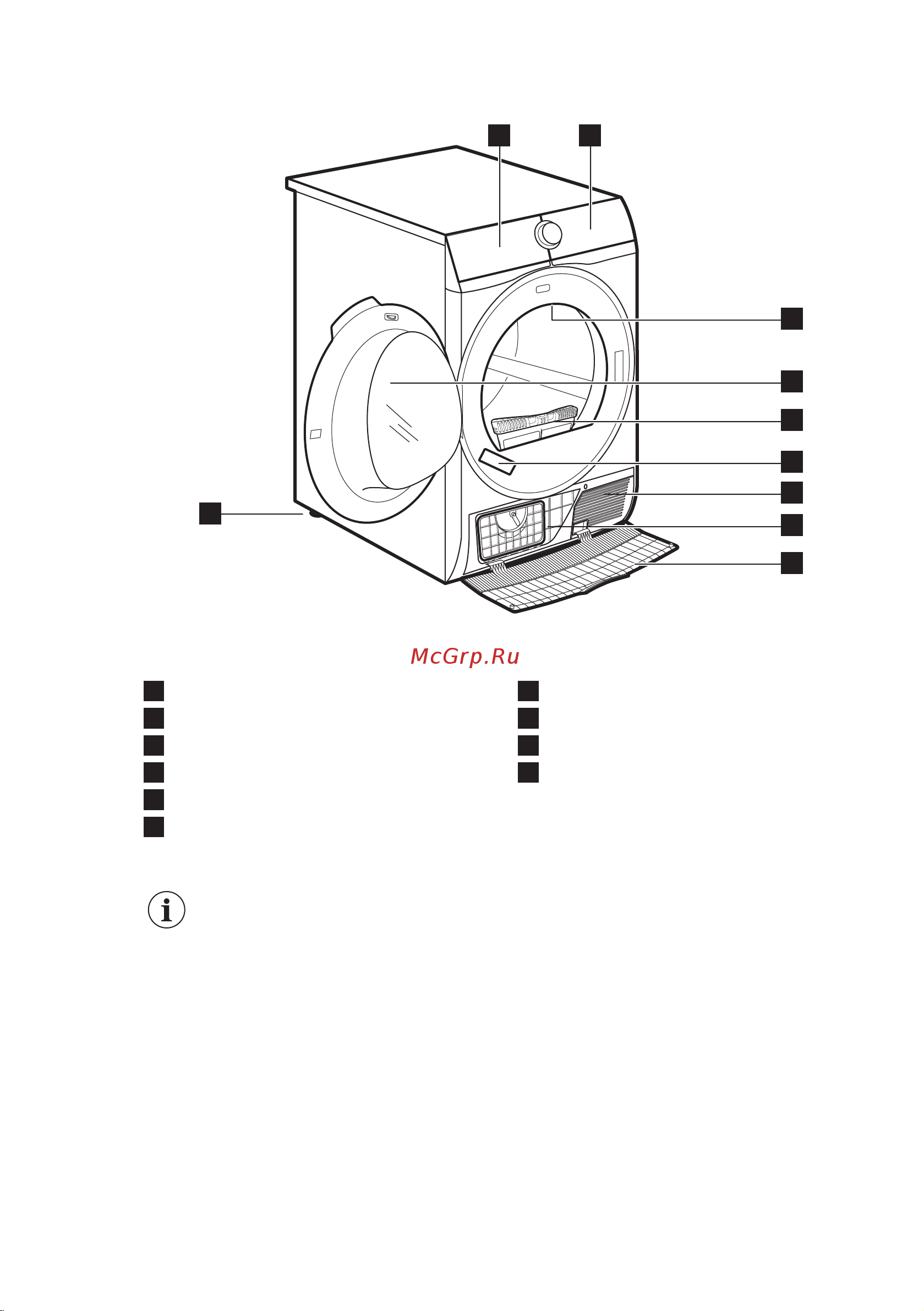 AEG T9DBA68SC White [9/48] Описание изделия