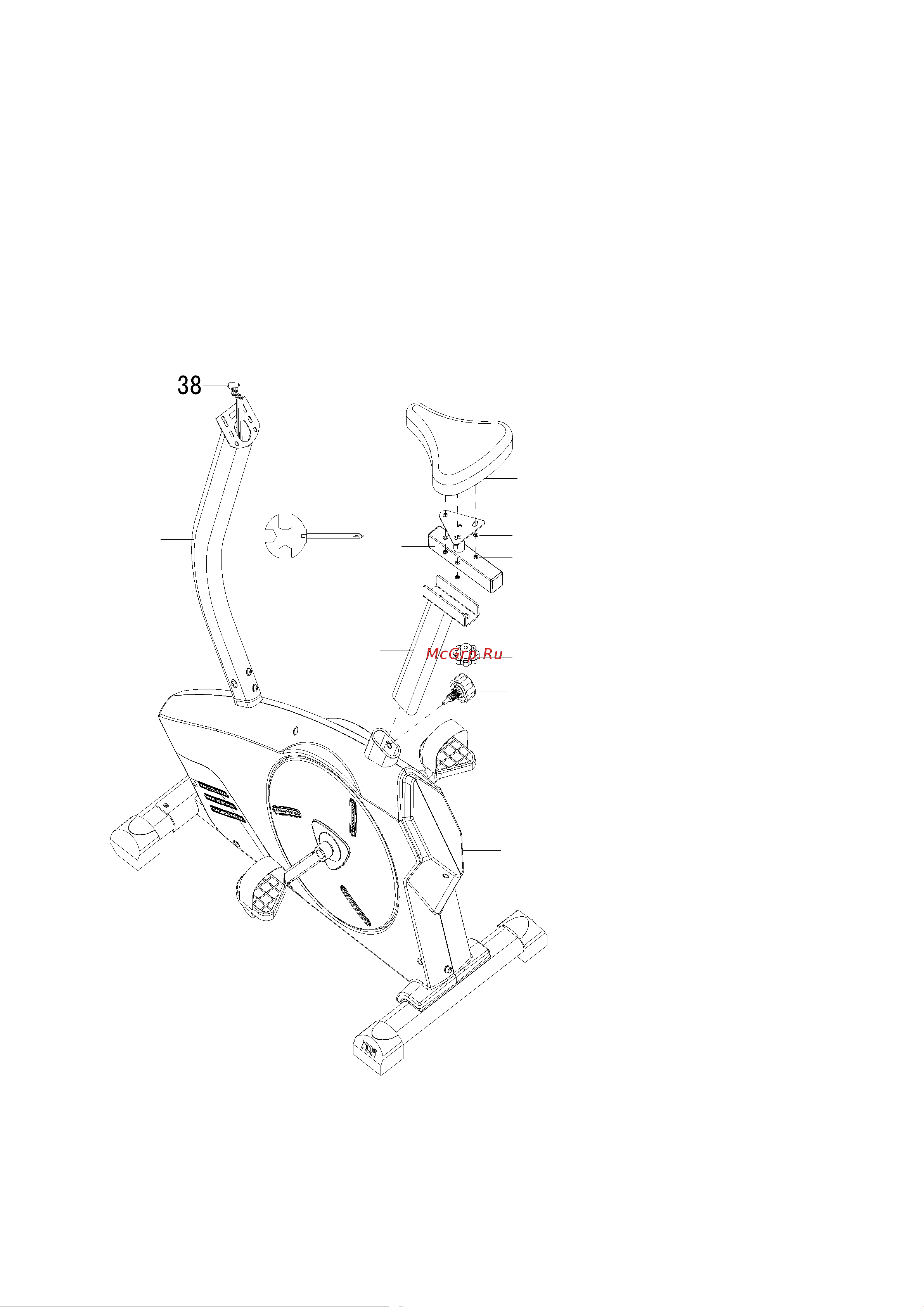 Carbon Fitness U907 [15/27] Шаг 3