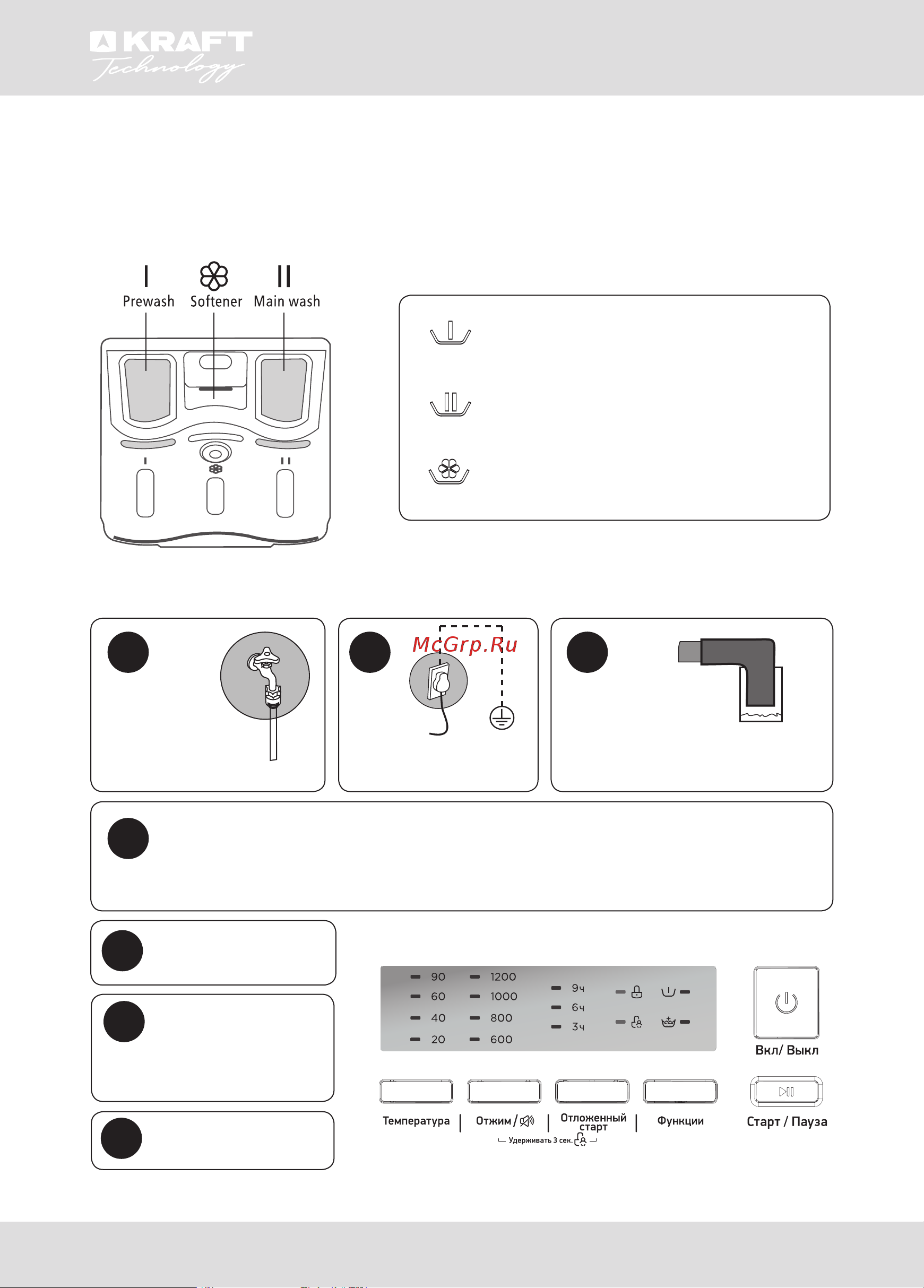 KRAFT TCH-UME7201W [35/76] Automatic washing machine