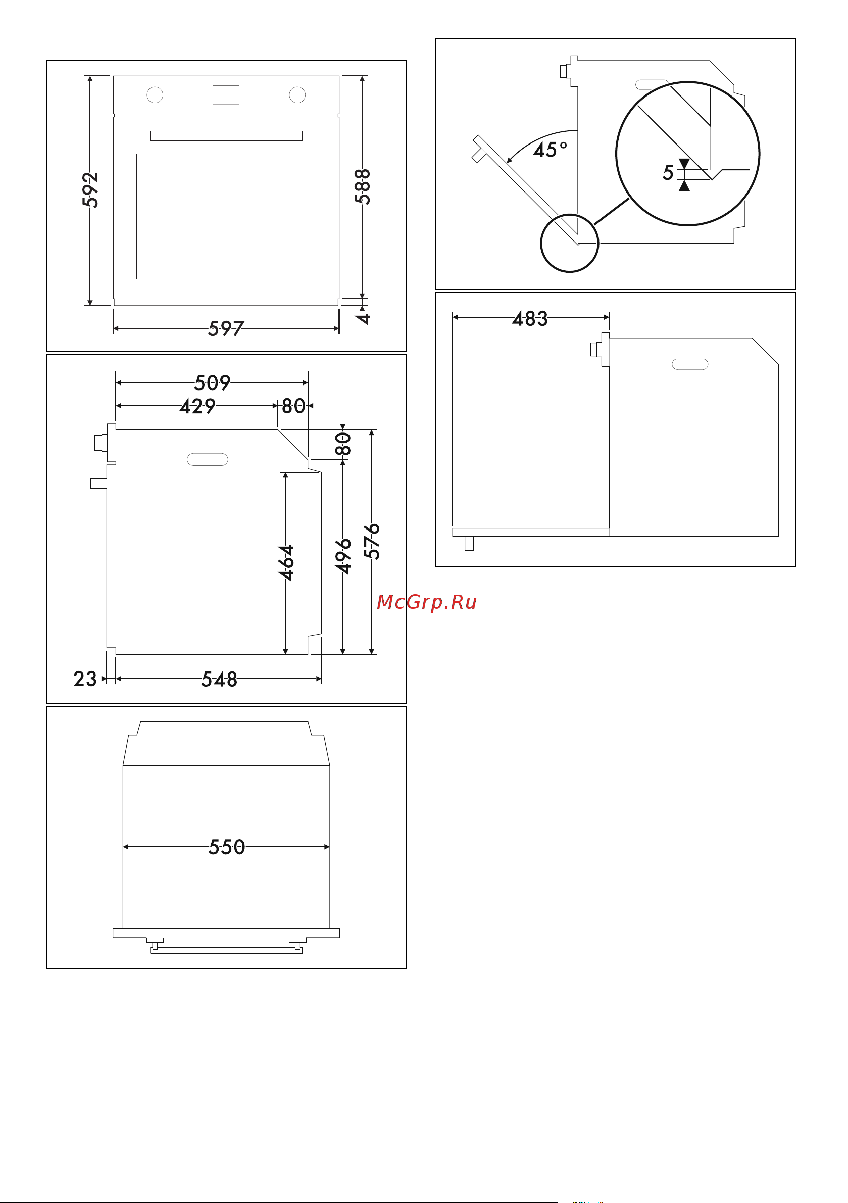 Smeg SOP6101S2B3 Руководство по эксплуатации онлайн [45/49] 797593