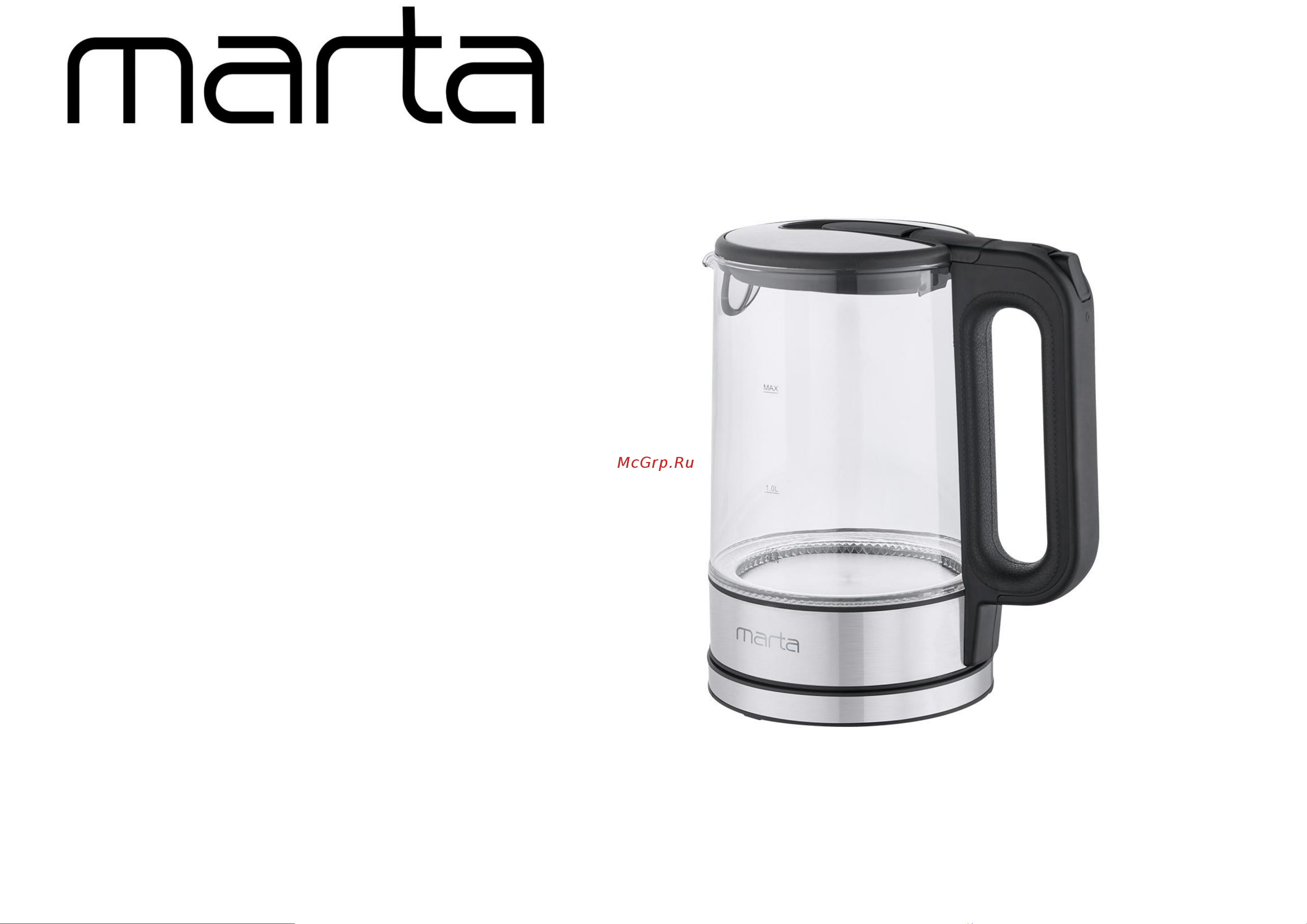 Marta MT-4608 черный Руководство по эксплуатации онлайн
