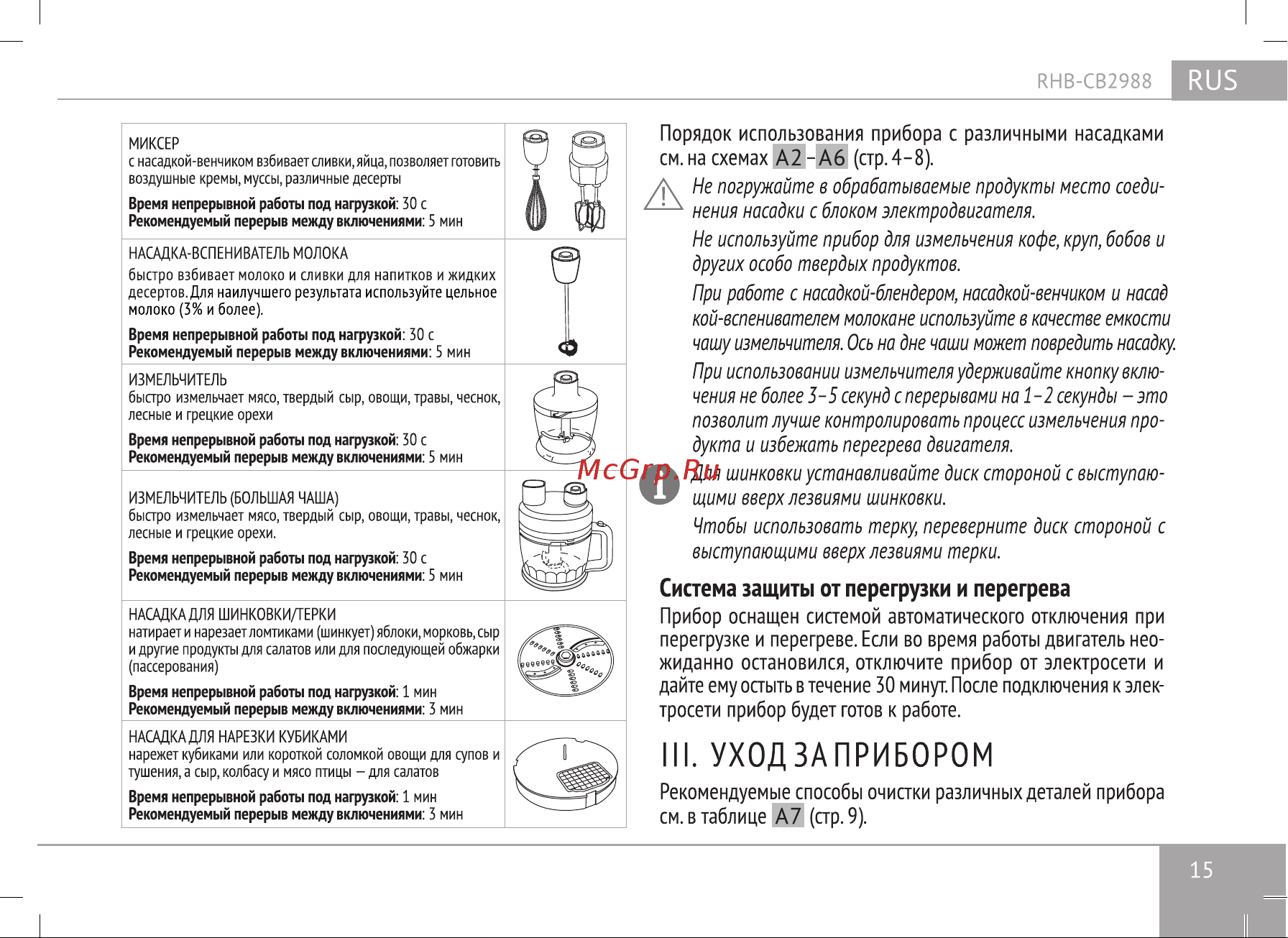 RED Solution RHB-CB2988 [15/24] Страница 15