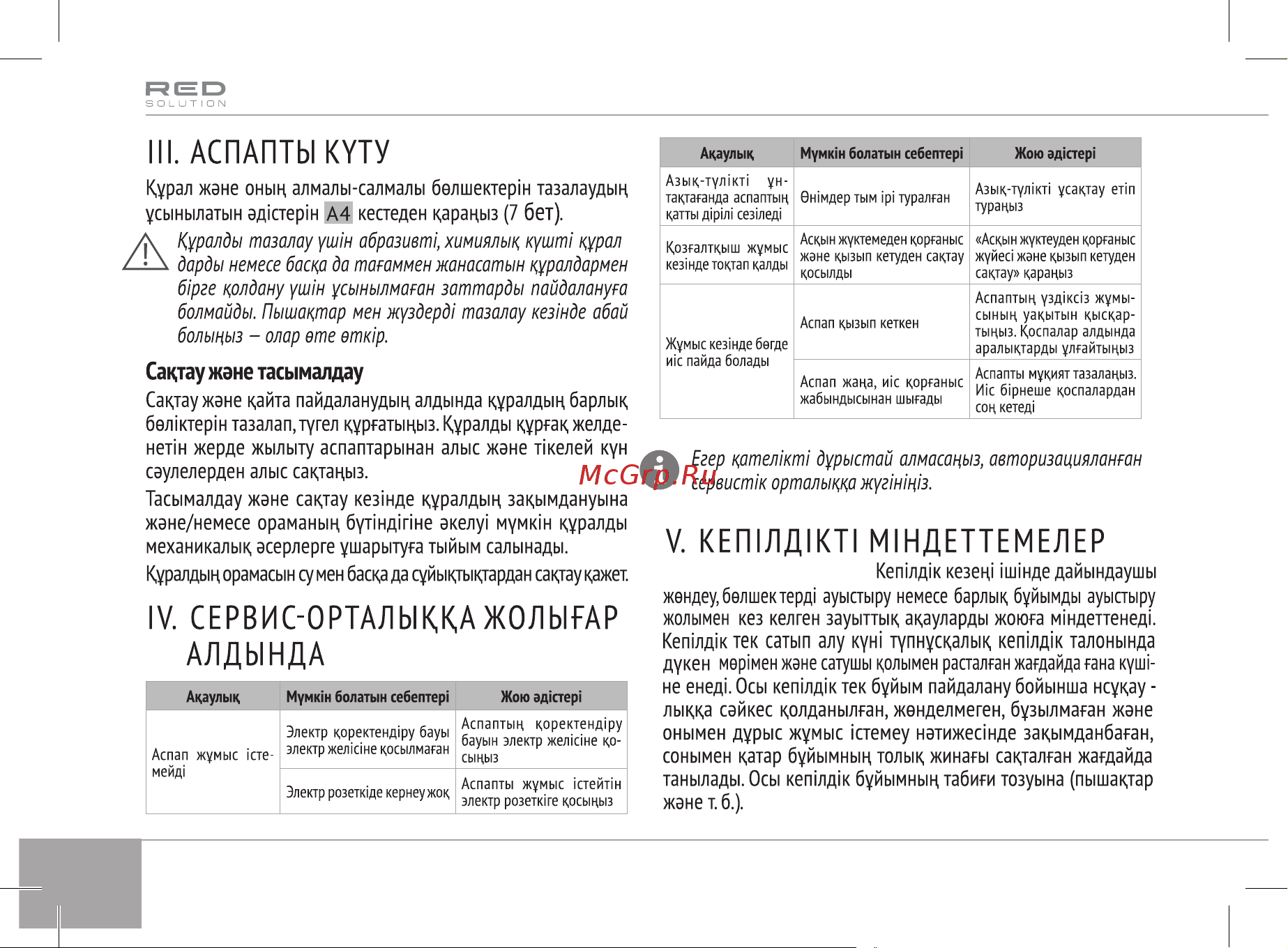 RED Solution RHB-2948 [20/22] Кепілдік мерзімі 1 жыл