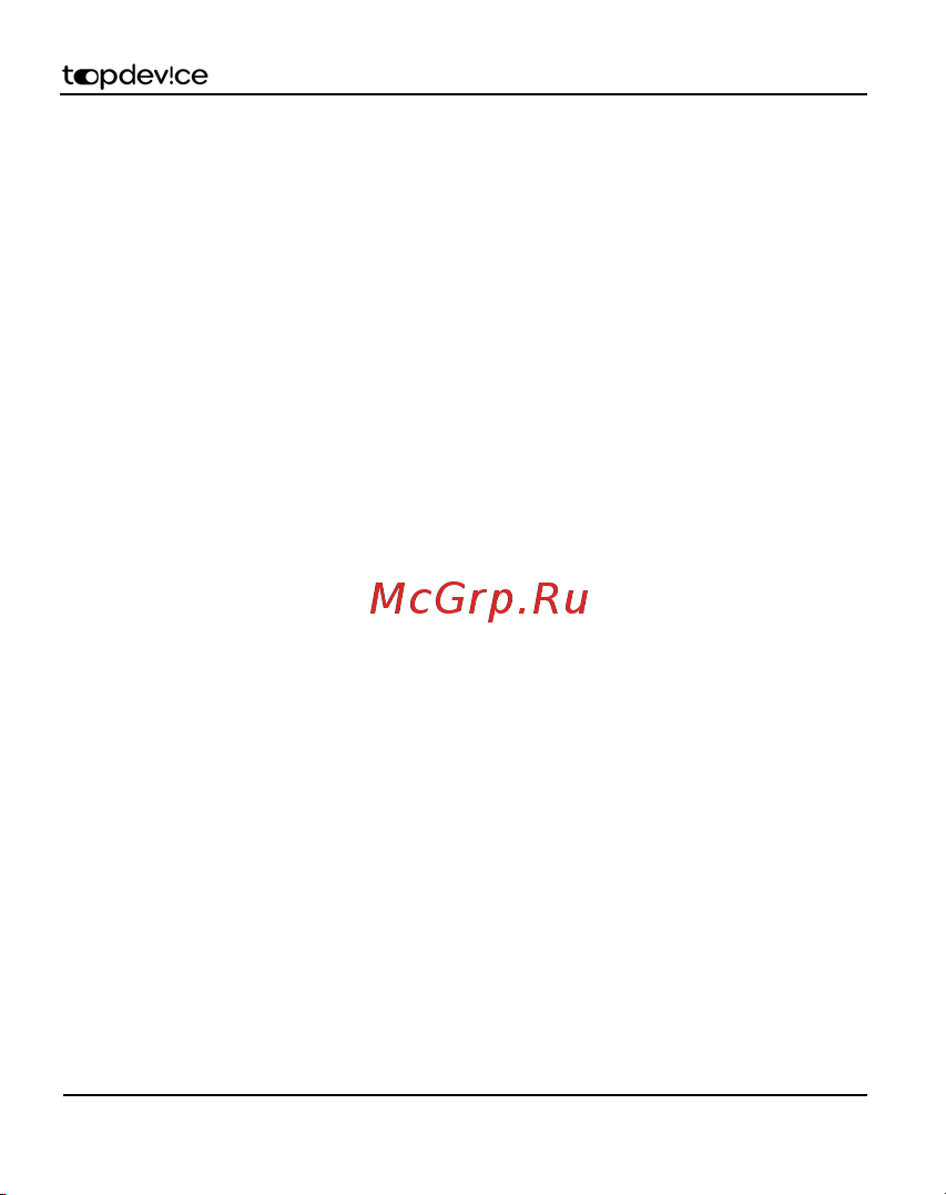 Topdevice TDT3778_WI_E_CIS Руководство по эксплуатации онлайн [6/24] 797709
